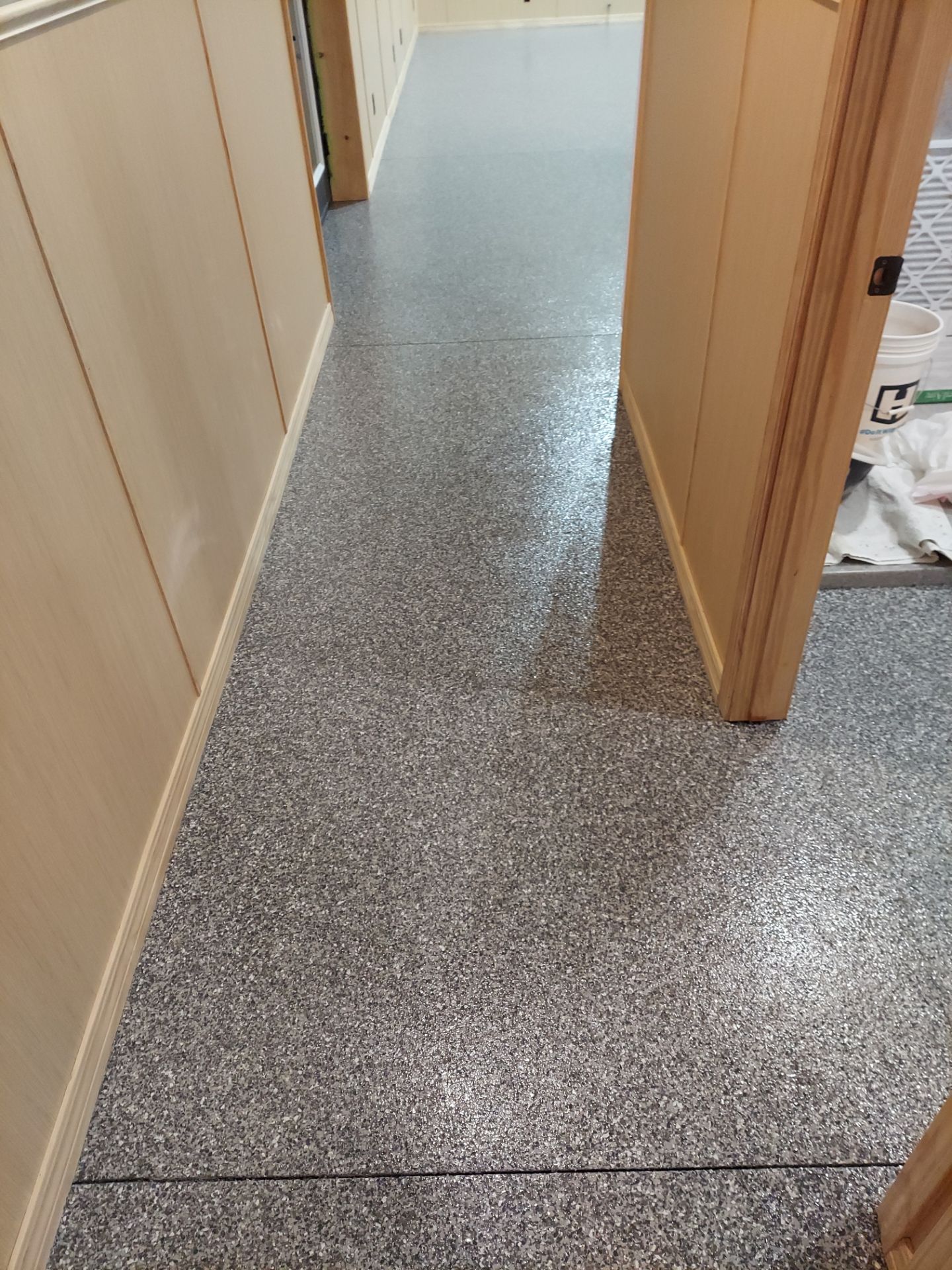 Residential Interior with Silver Creek by Copperhead Coatings