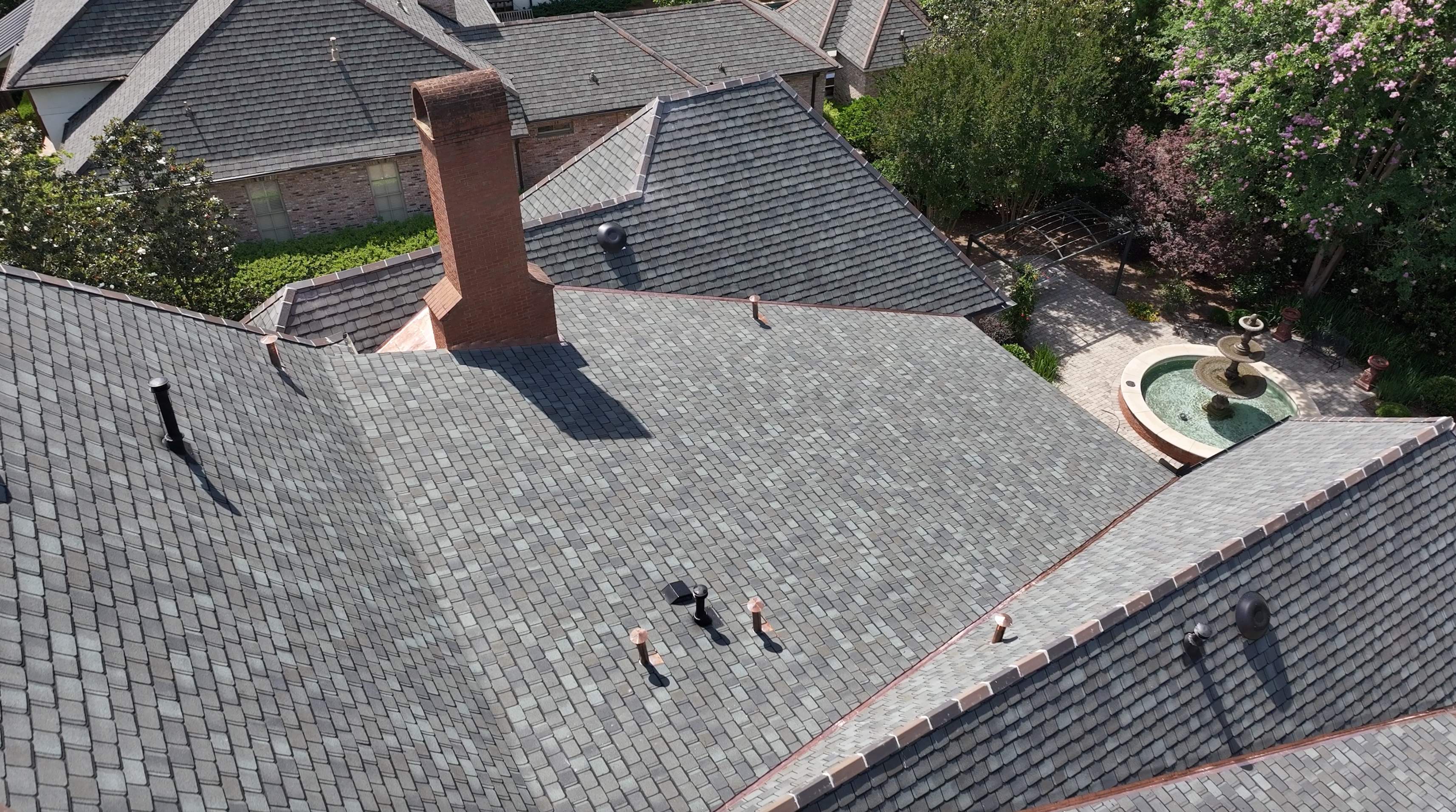 Residential Grand Manor Shingle Roof Installation | Ridgeland, MS by Watkins Construction & Roofing