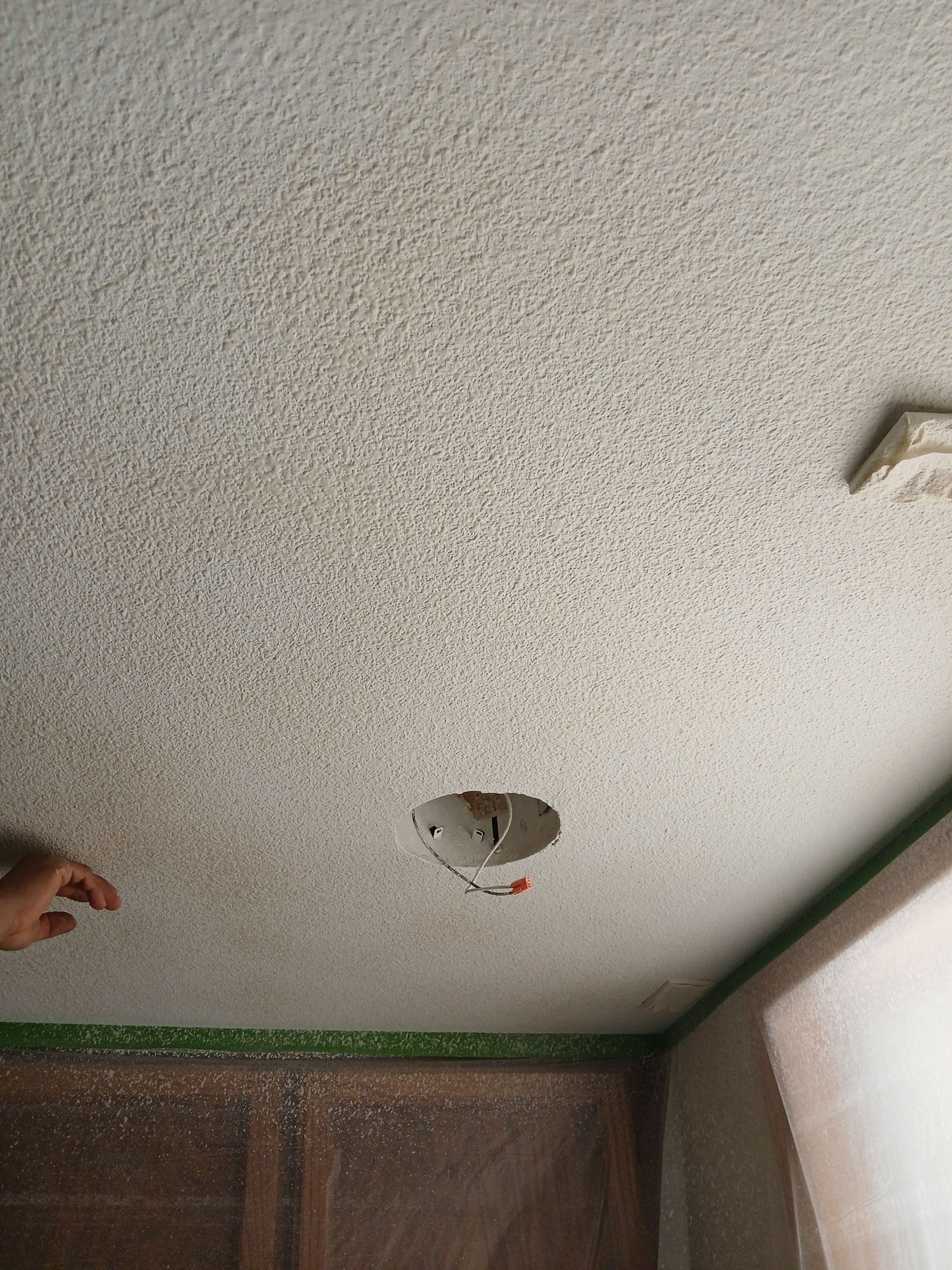 Ceiling Drywall Repair by Equipped Painting