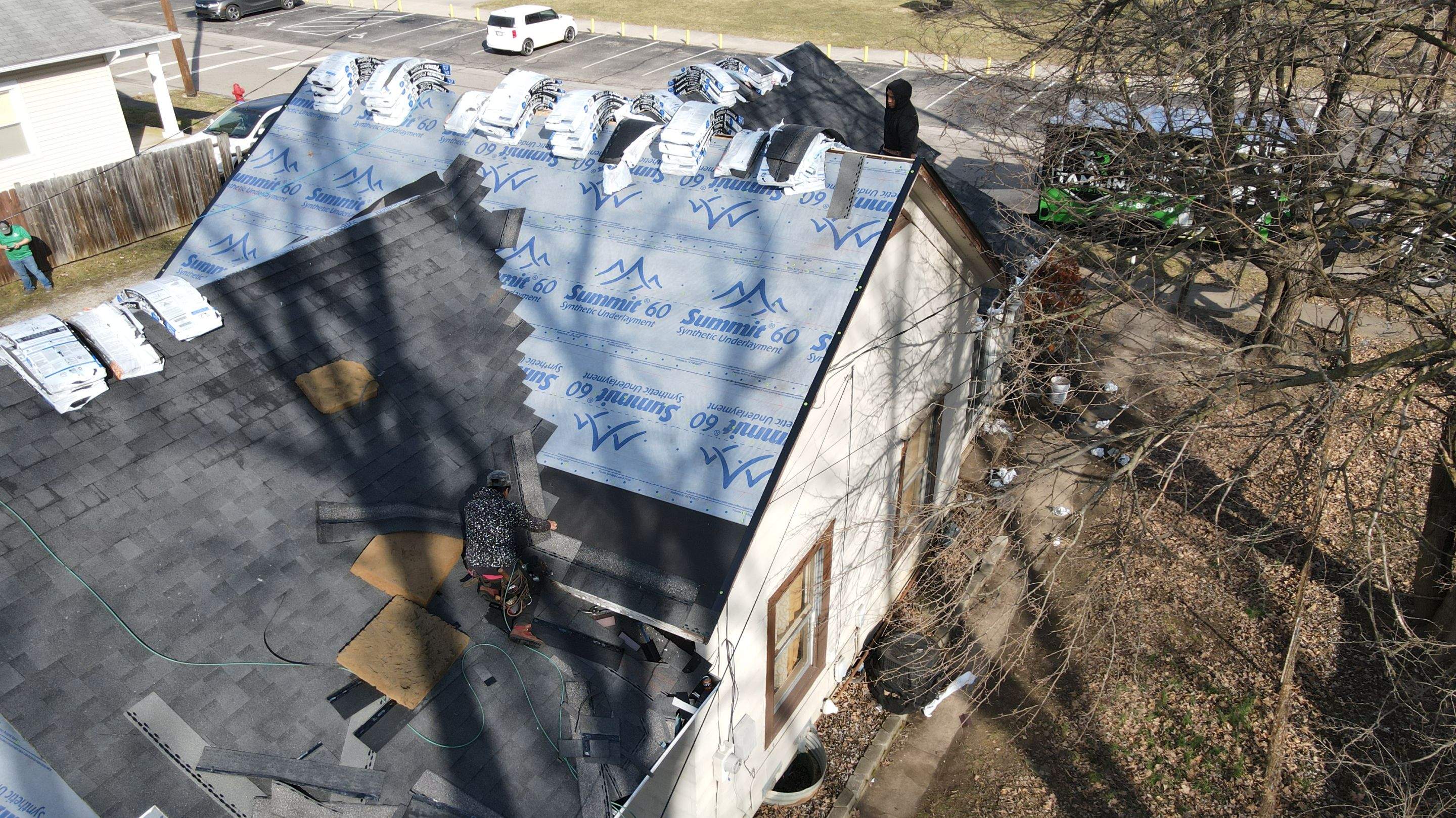 3 Layers and full Re-Deck!!!! by Tamlin Roofing