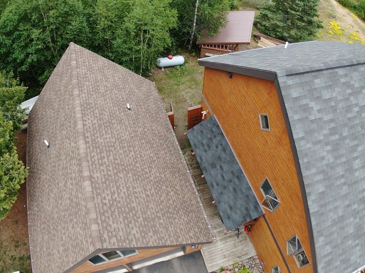 Residential Roofing Installation using GAF shingles by Rhino Roofing LLC