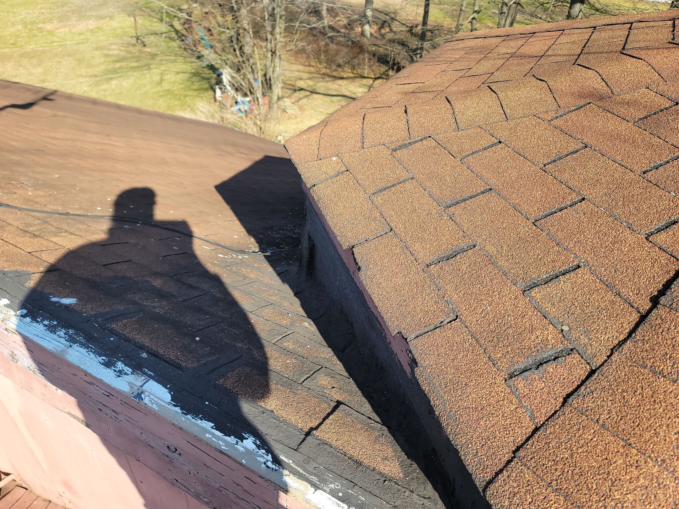 Atlas Pinnacle, Color, Burnt Hickory, Drip Edge, Color, Royal Brown by Eagle Eye Roofing