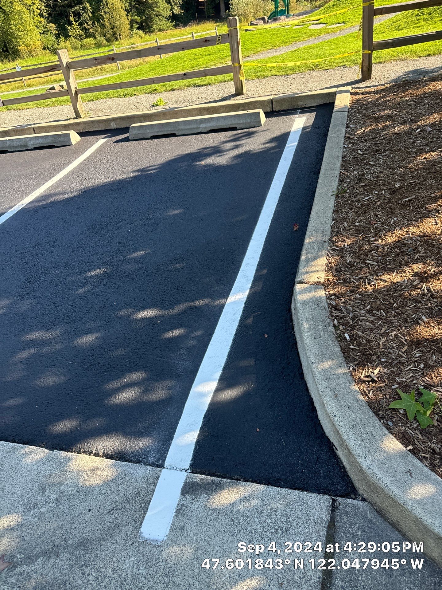 Big Rock Park | Parking Lot Sealcoating & Striping by Jireh Asphalt & Concrete Inc 