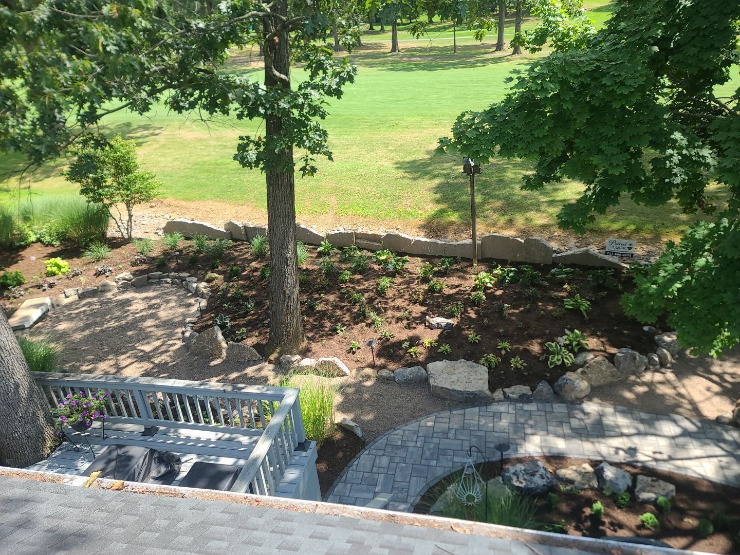 Penn National Project by Potted Luck Landscape