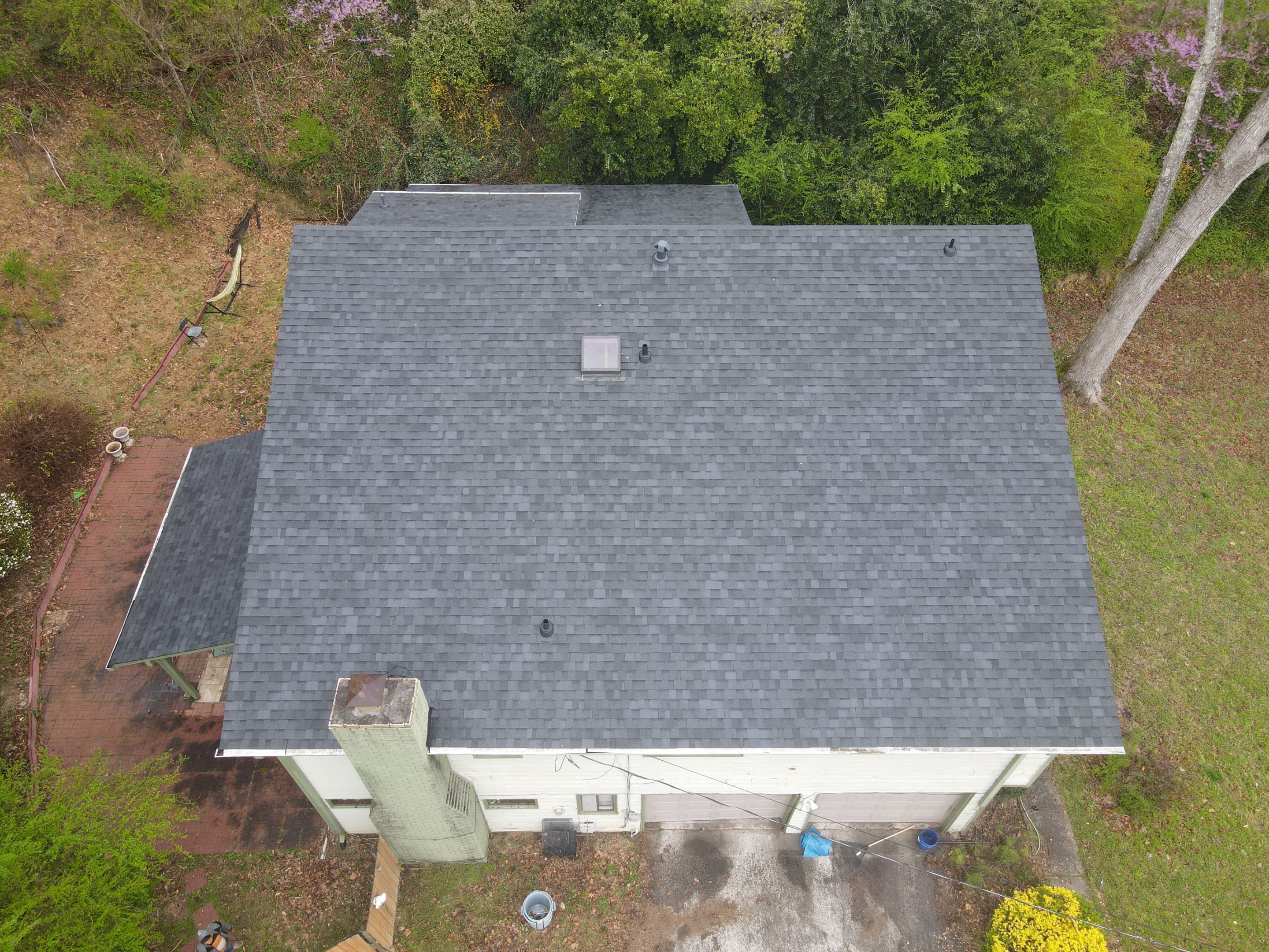 Oakridge TruDef Twilight Black Residential Roofing Installation by Inspector Roofing and Restoration