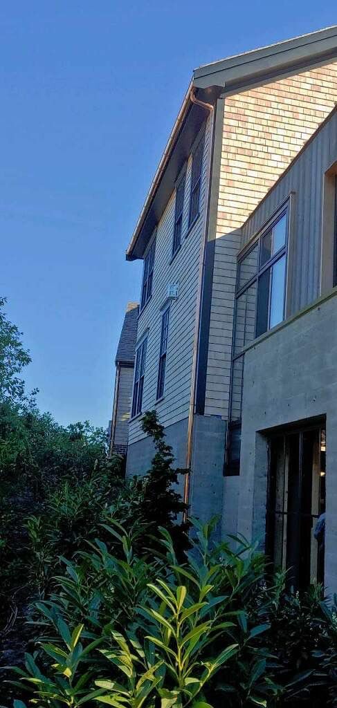 Gutter Installation using 6" Half Round Copper Gutter in Provincetown, MA by Gutter Pro Enterprises