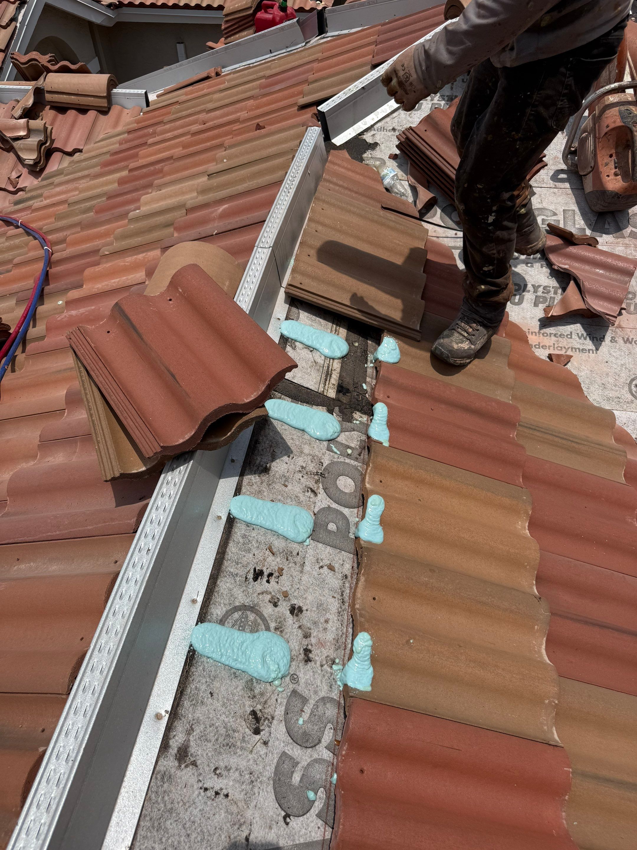 Residential Roofing Installation using WestLake Roofing Tile by BLUES BROTHERS ROOFING