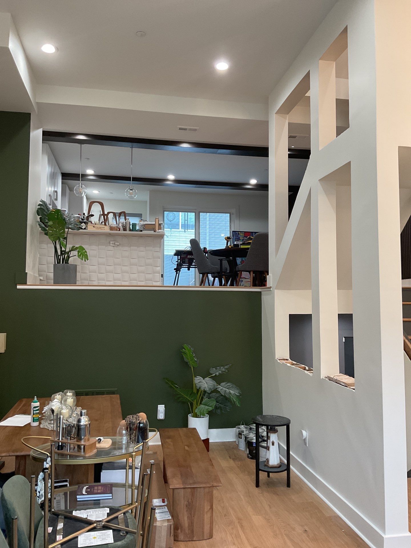 Full Interior Transformation in Port Richmond by Groovy Hues