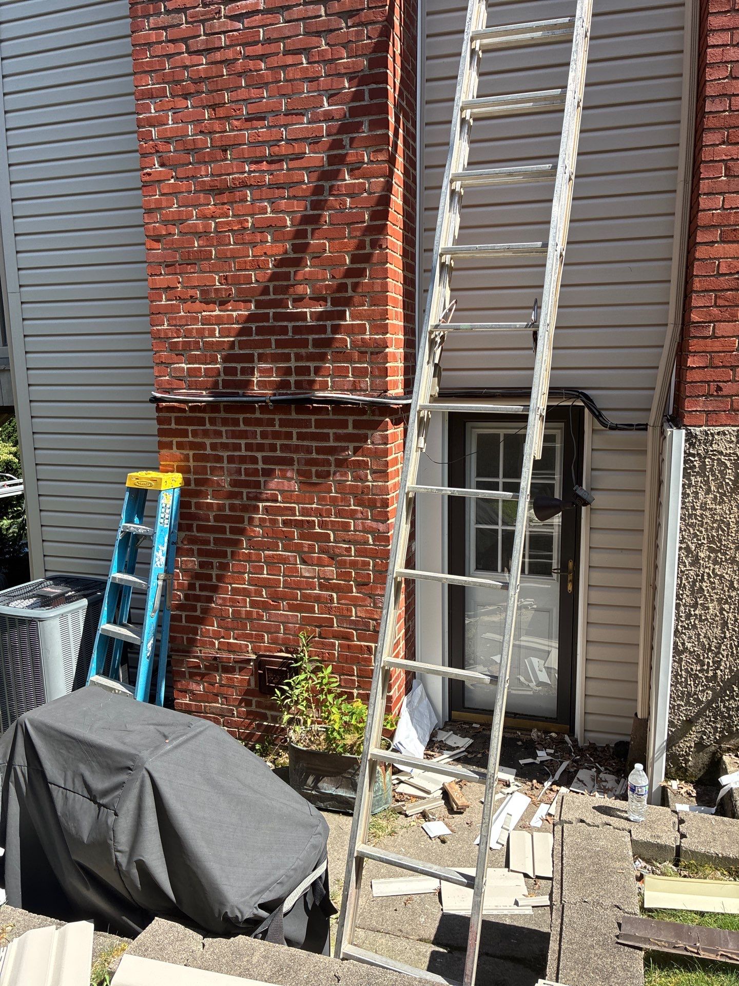 Full Vinyl Siding Renovation and Trim Installation in Mt Lebanon by Ideal Siding Pittsburgh
