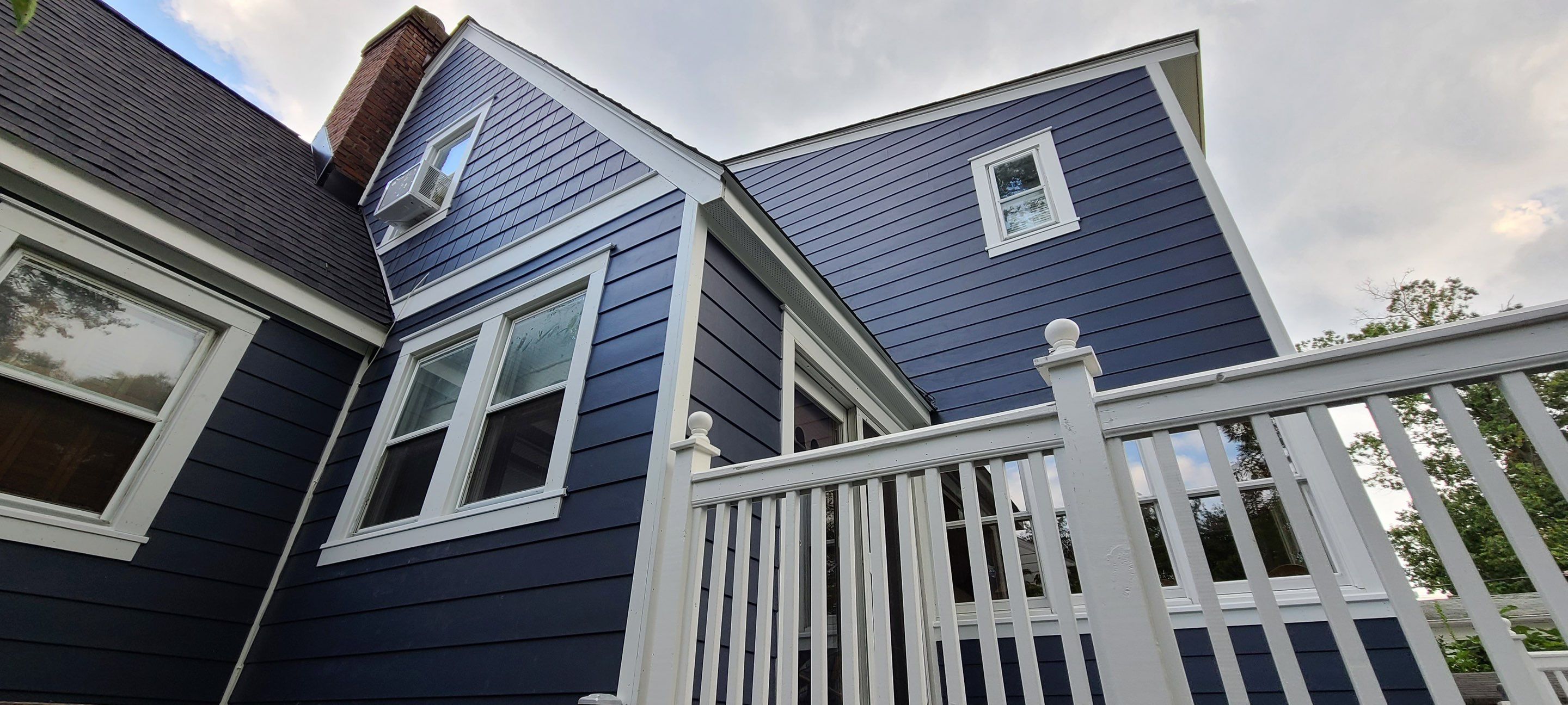 Siding replacement using James Hardie Siding by Window Depot of Annapolis