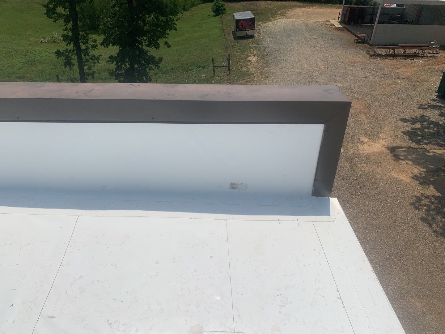 Commercial Roofing Installation using 50 mil PVC by Hostetler Roofing