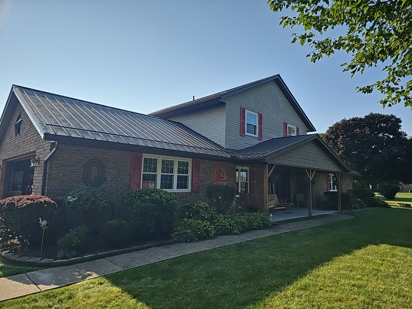 West Lafayette Ohio Metal Roof Installation by Pine Ridge Roofing LLC