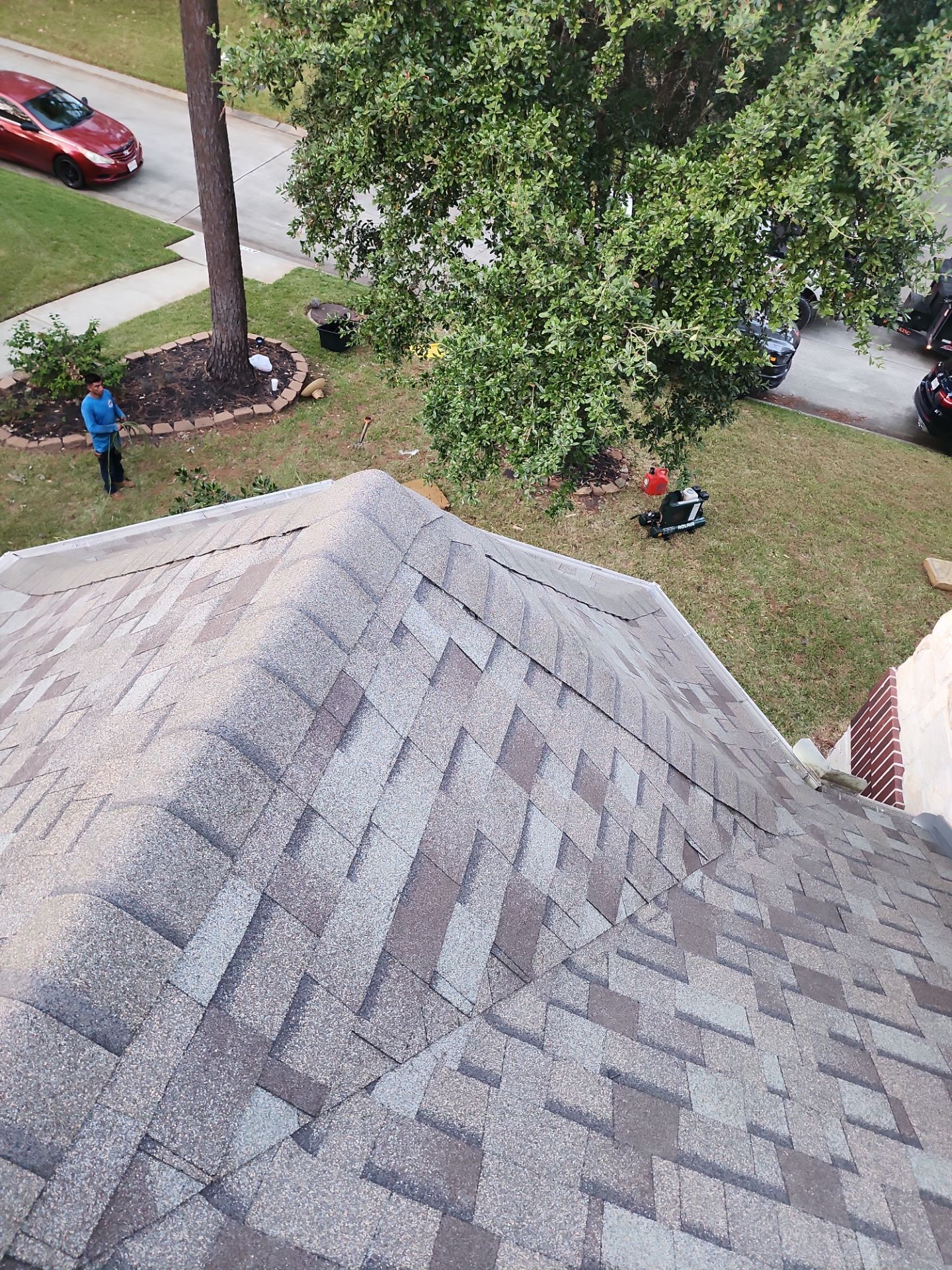 Residential Roofing Installation using Owen's Corning Duration (Lifetime) Shingles by Roof Repair Company