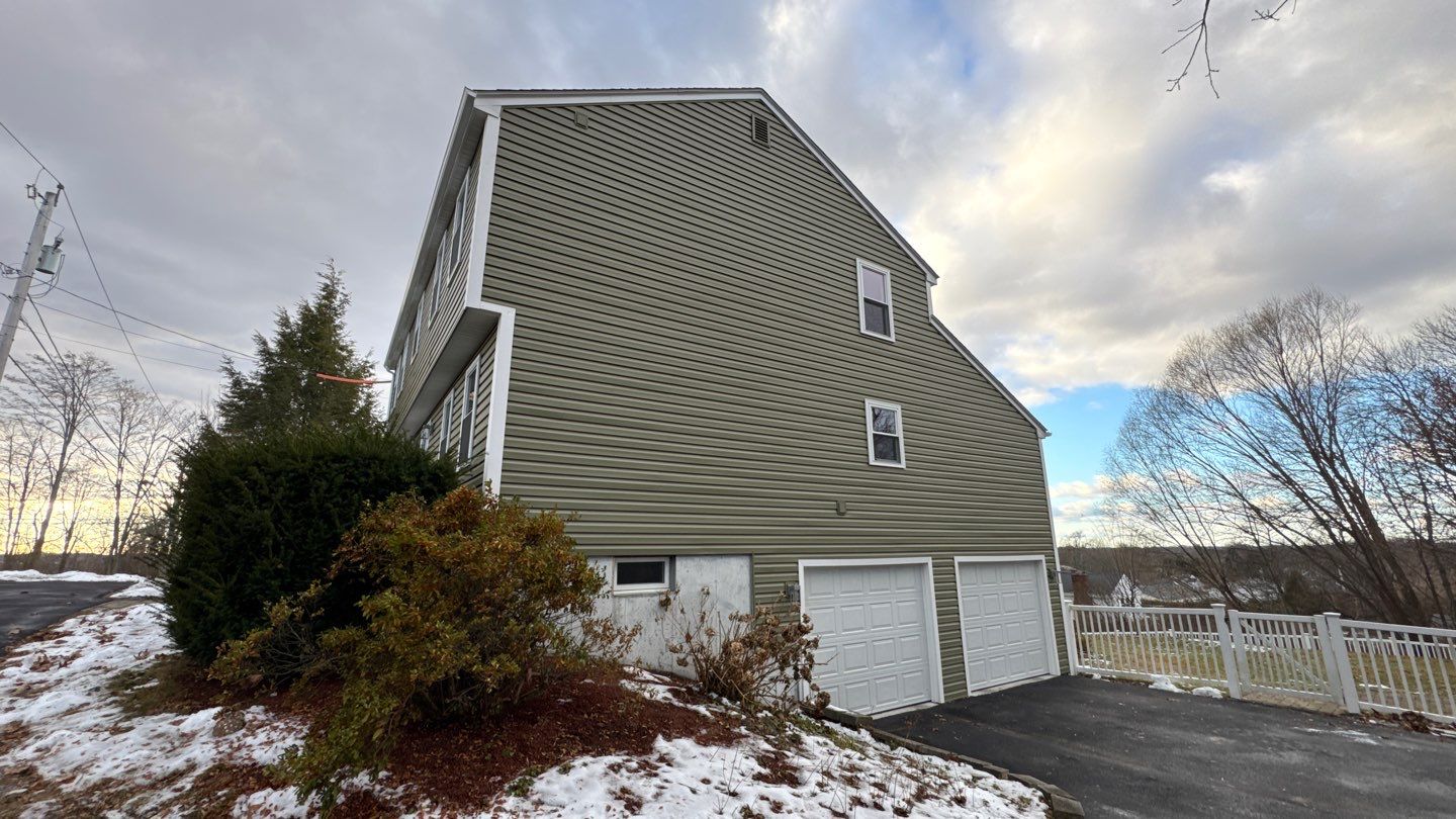 Complete Exterior Home Transformation with CertainTeed Dutch Lap Siding, Windows, Custom Door & Deck Repairs by Sensible Home Solutions