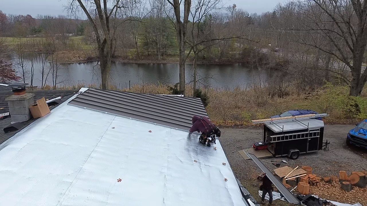 Mechanically Seamed Standing Seam Metal Roof in Fort Wayne, Indiana – Coldwater Road by 4Ever Metal Roofing