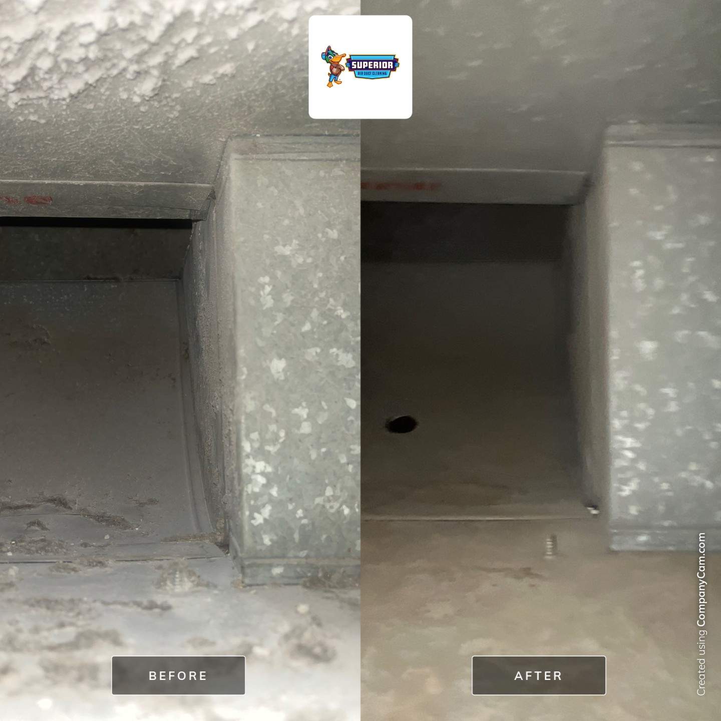 Air Duct Cleaning With a Vacuum Truck in Ellwood City, PA by Superior Air Duct Cleaning
