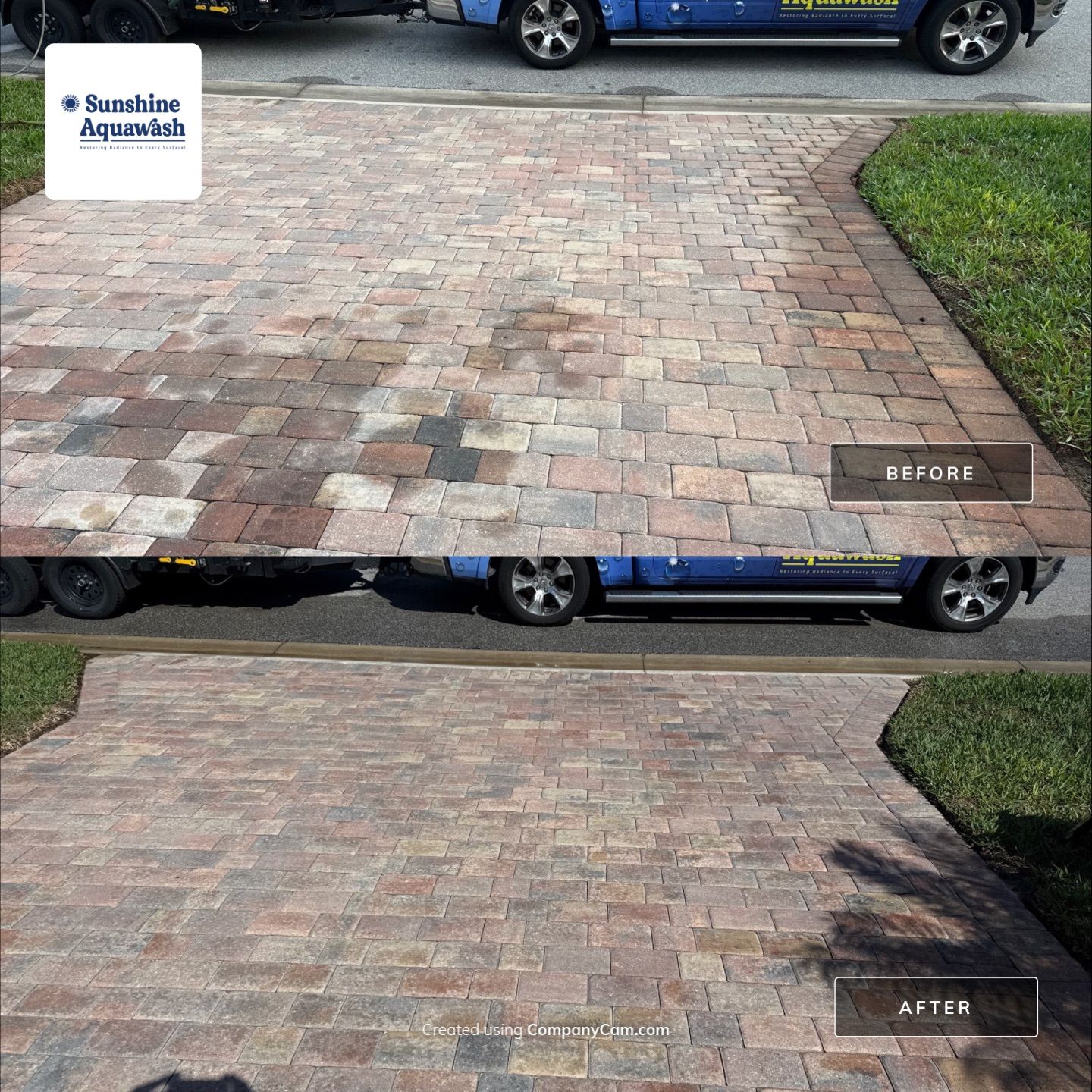 Paver Pool Deck, Driveway & Concrete Tile Roof Cleaning in River Strand, Bradenton, FL | Sunshine AquaWash by Sunshine AquaWash