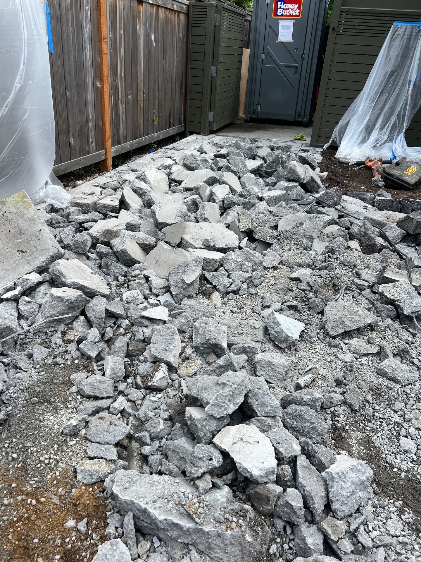 Concrete Driveway Makeover | Edmonds  by Jireh Asphalt & Concrete Inc 