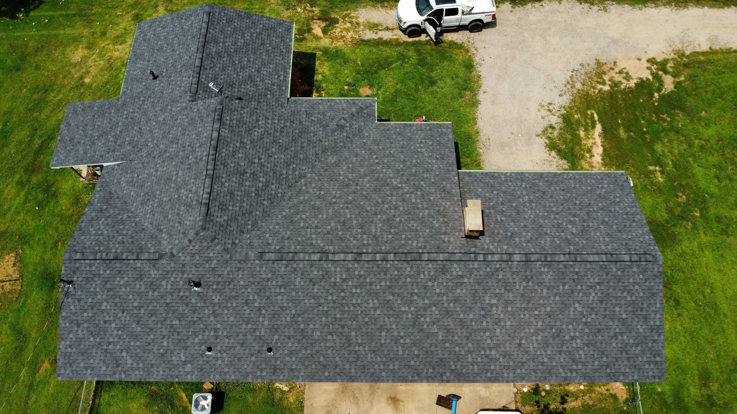Residential Roof Replacement - Atlas Pinnacle Pristine w/ Scotchguard - Color Black Shadow  by Titan Commercial & Residential Roofing 
