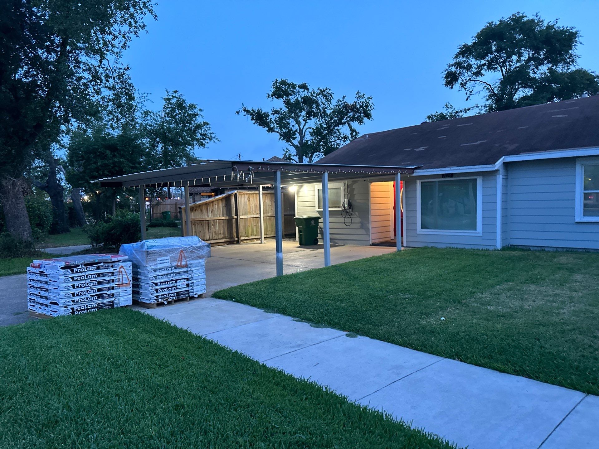 Project in Houston by Motion Roofing