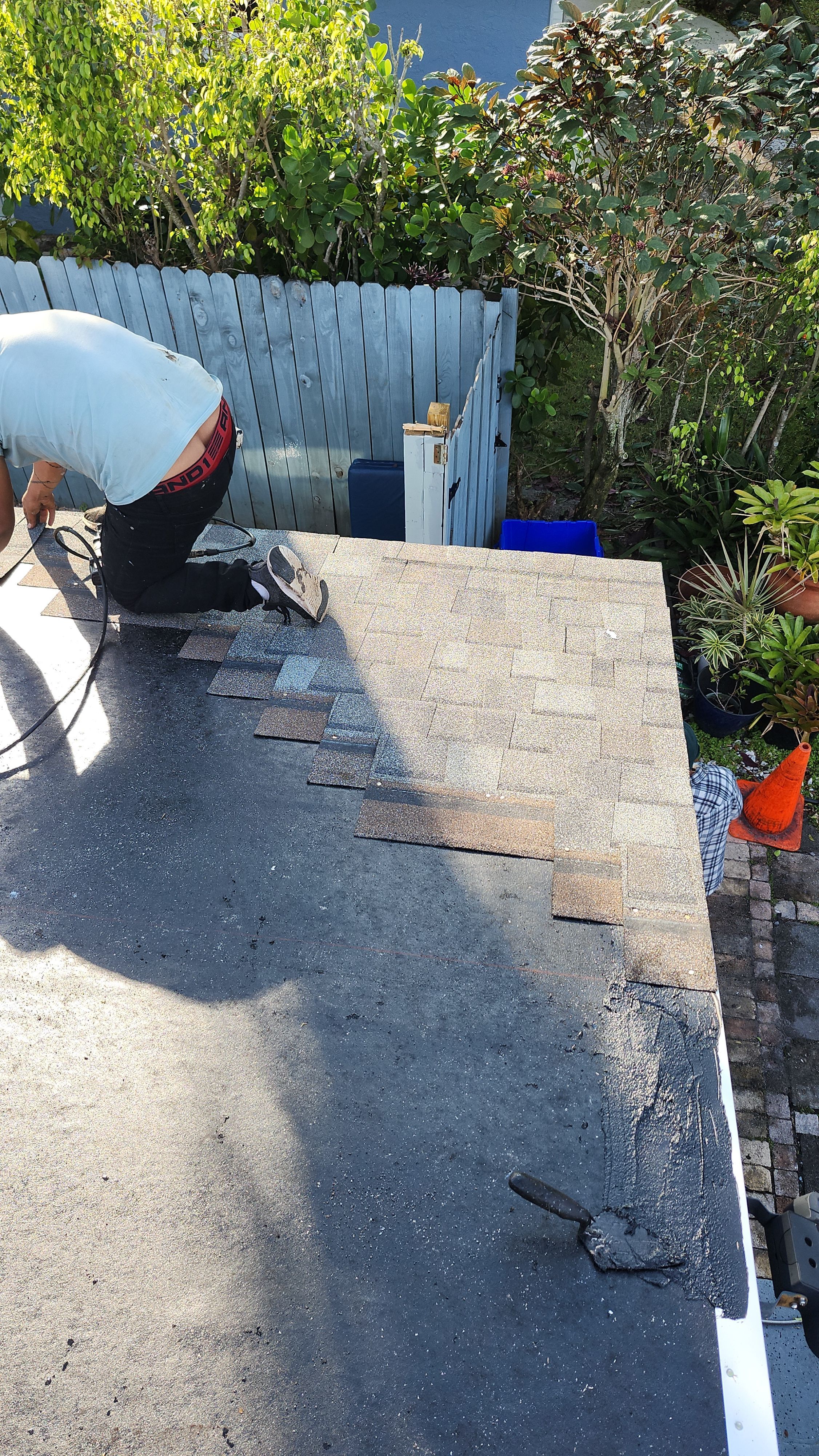 Shingle Roof Replacement and Exterior Fascia Repair in Boca Raton by Aastro Roofing
