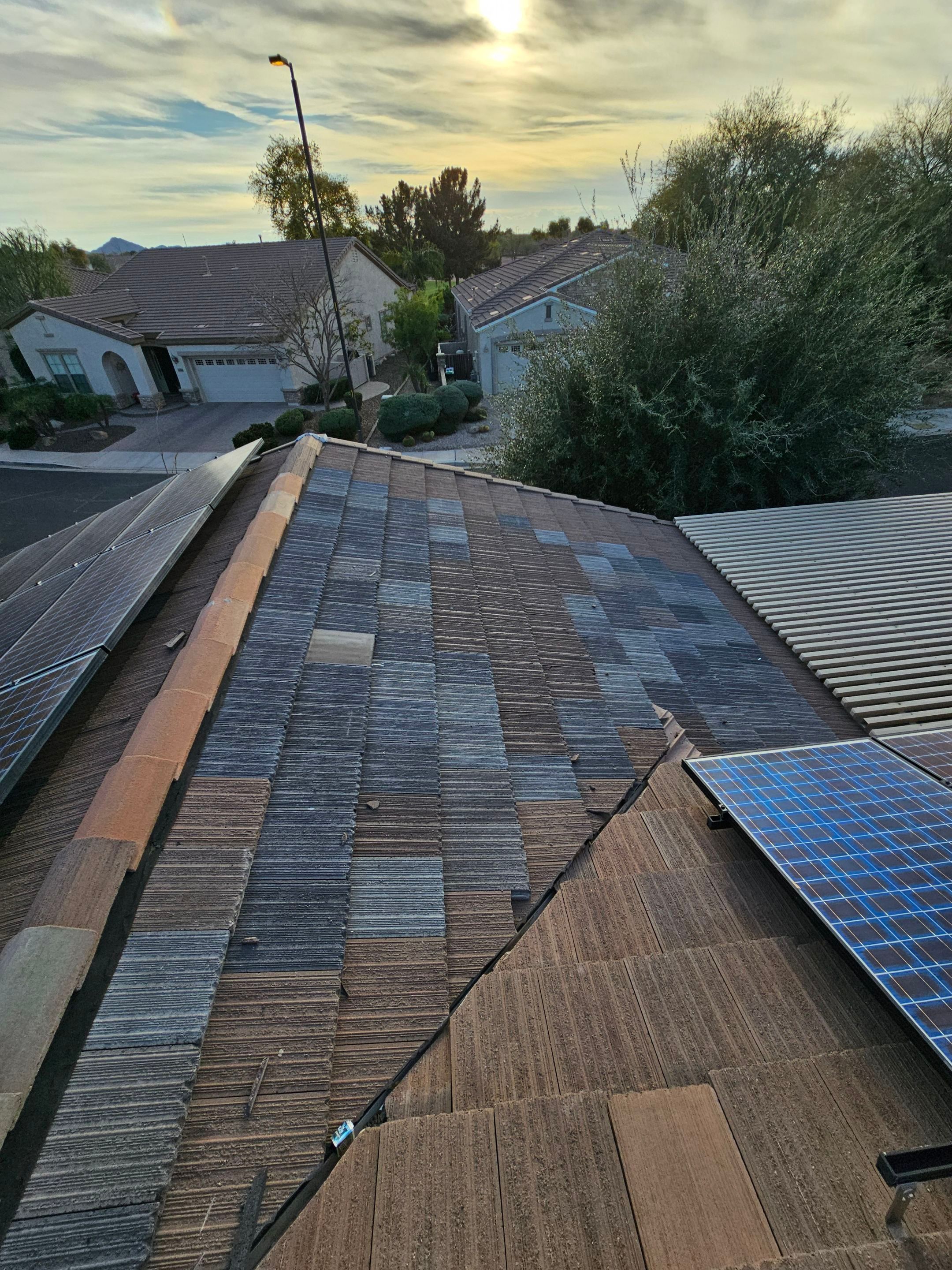 Sierra Madre Concrete Tile by Reimagine Roofing