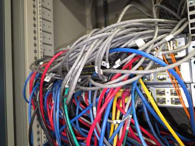 Structured cabling installation by CimaSolutions