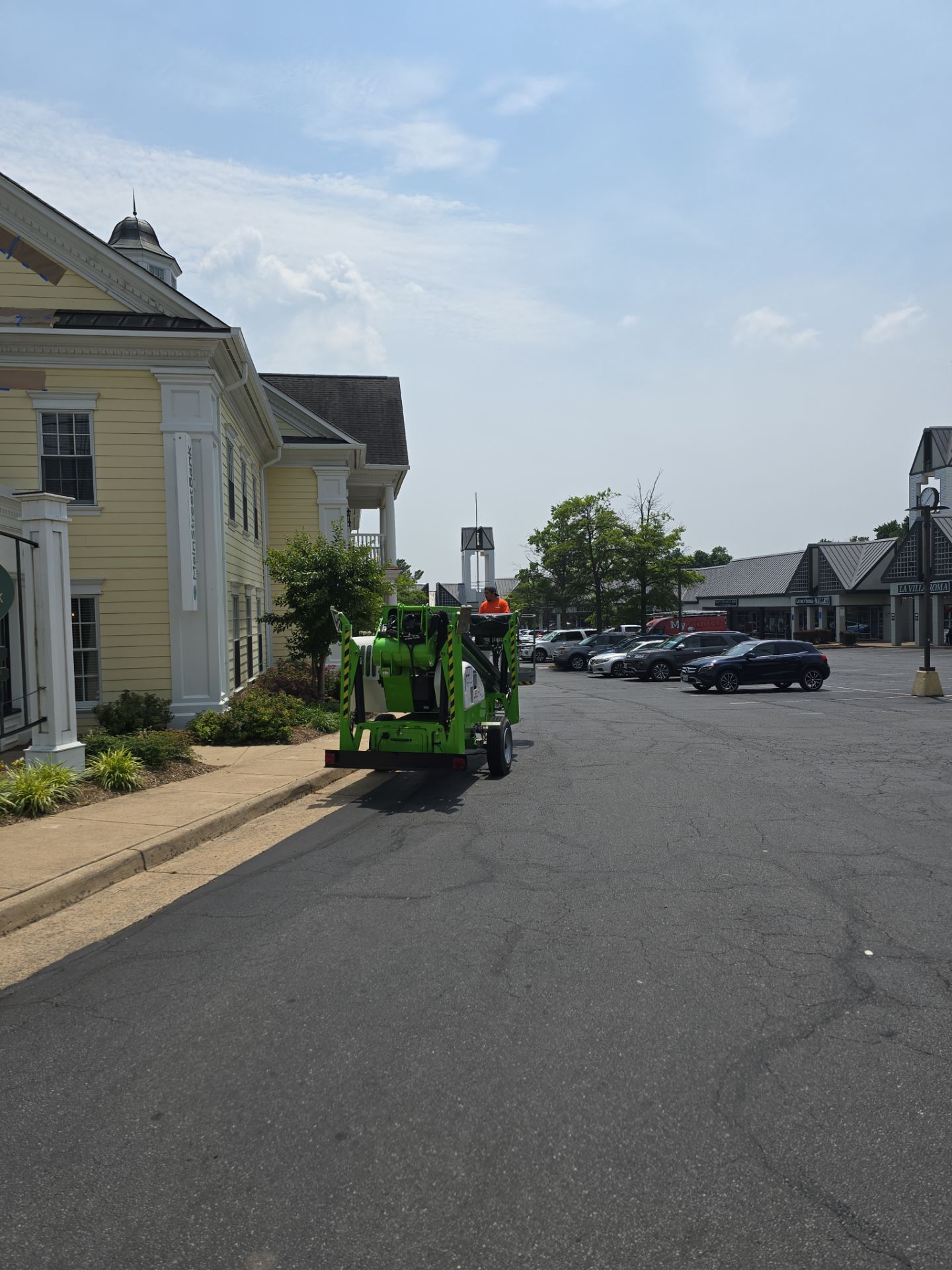 Commercial Exterior Painting Services for Mainstreet Bank in Leesburg, VA by My Painter 