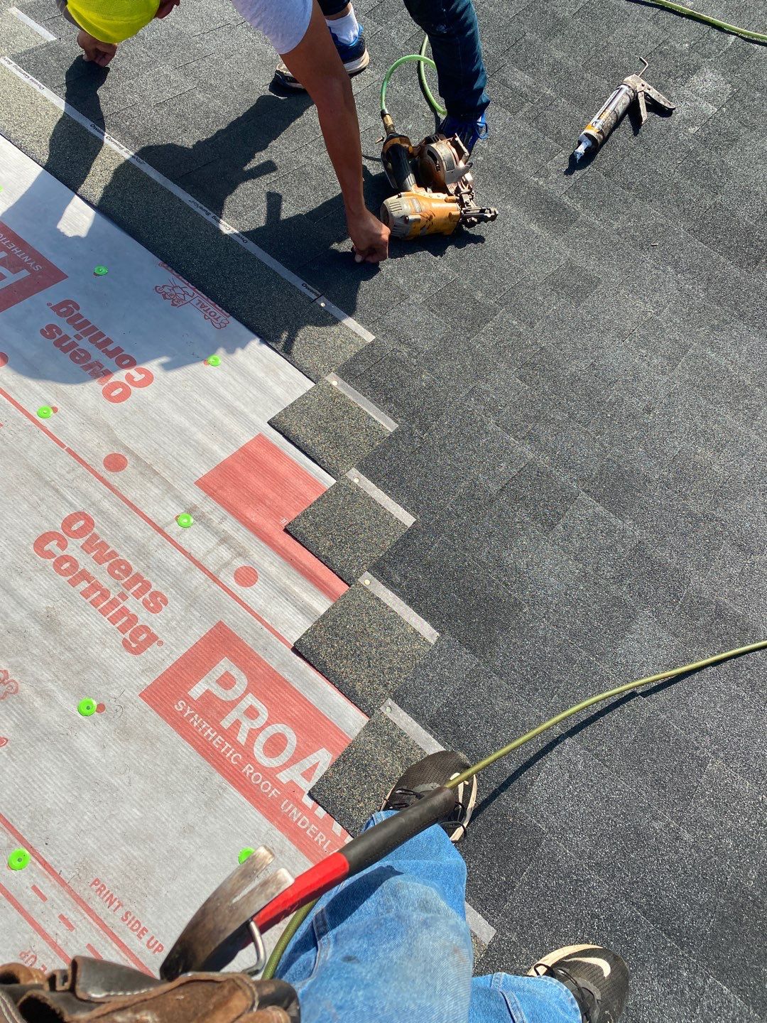 Commercial Roofing Installation using Roof Replacement by American Roofing & Construction LLC