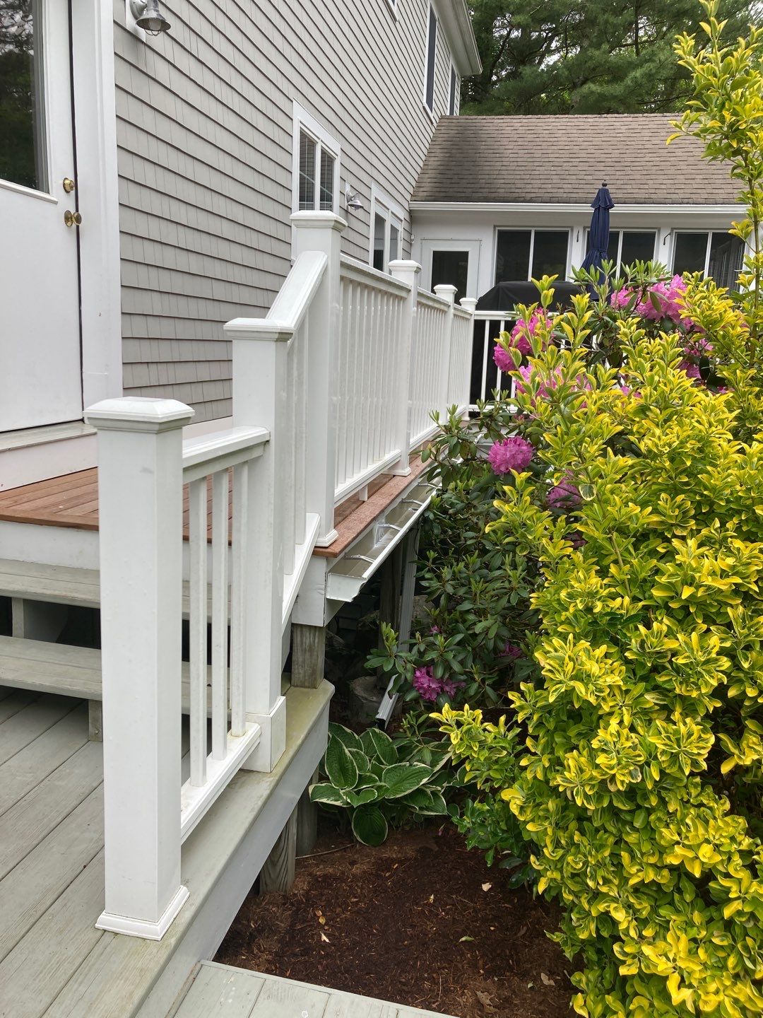 Gutter Installation using 5" K-Style Aluminum Gutter by Gutter Pro Enterprises