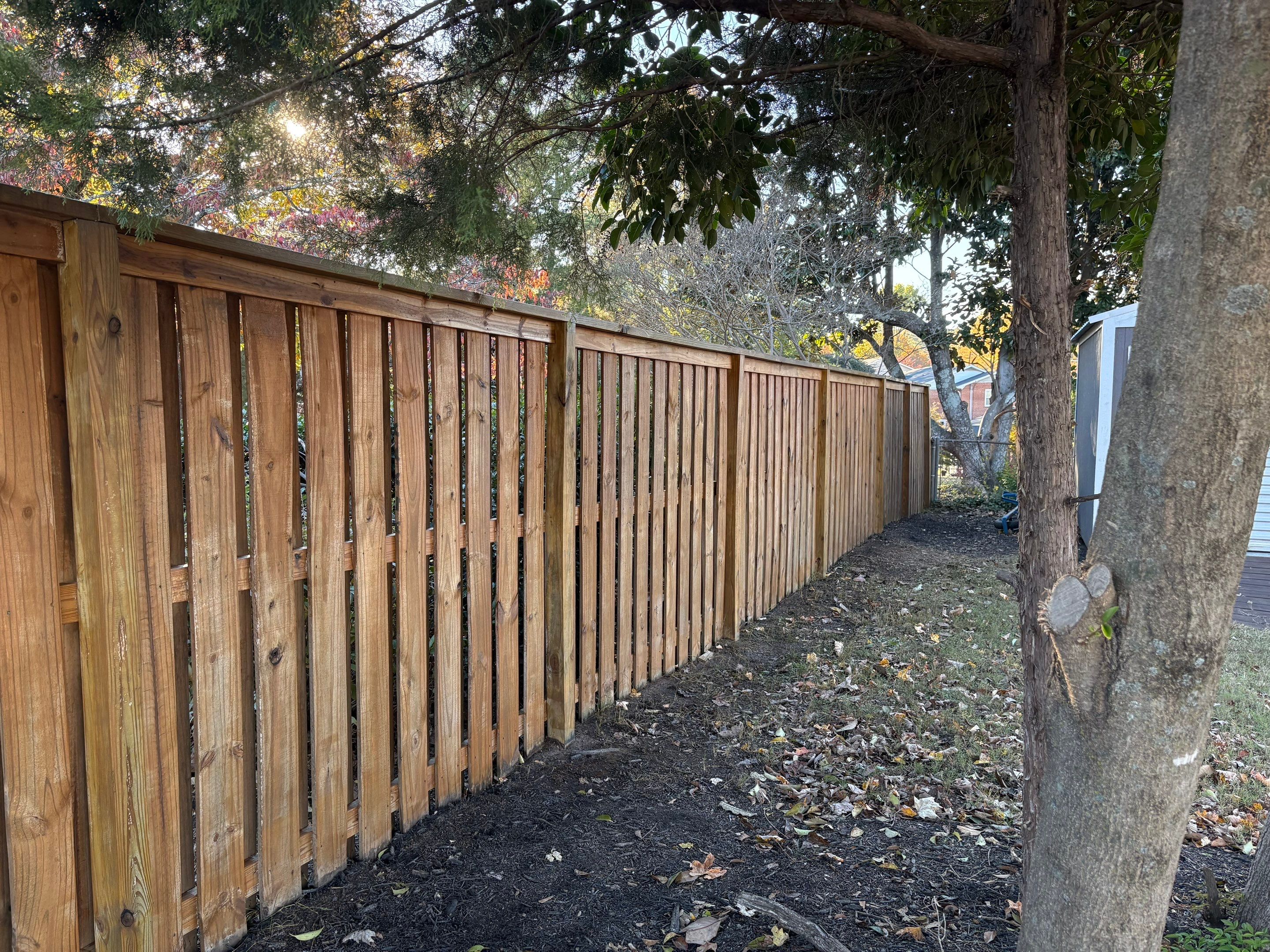 Wood Fence using Wood Sealant and Stain by DuraSeal