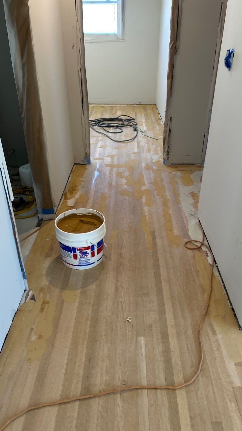 Repair and Refinish for hardwood floors  by Footprints Floors of Nashville