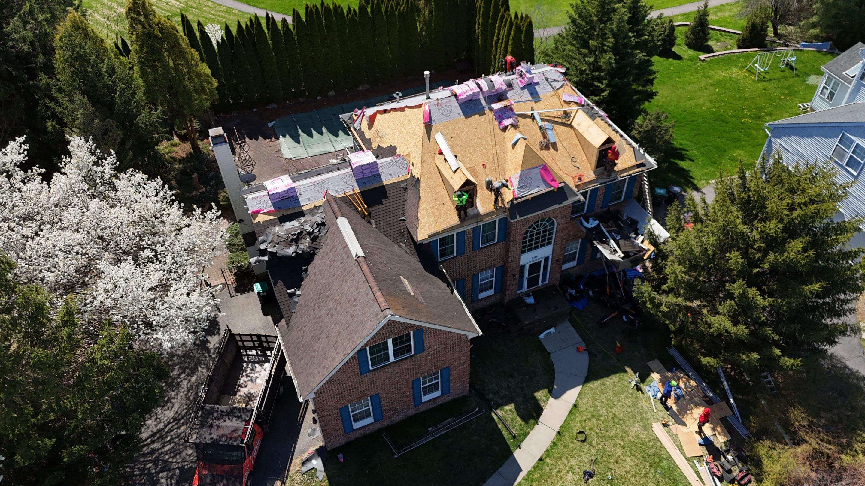 Roof Project in Stewartsville, NJ by All State Home Improvement Inc.