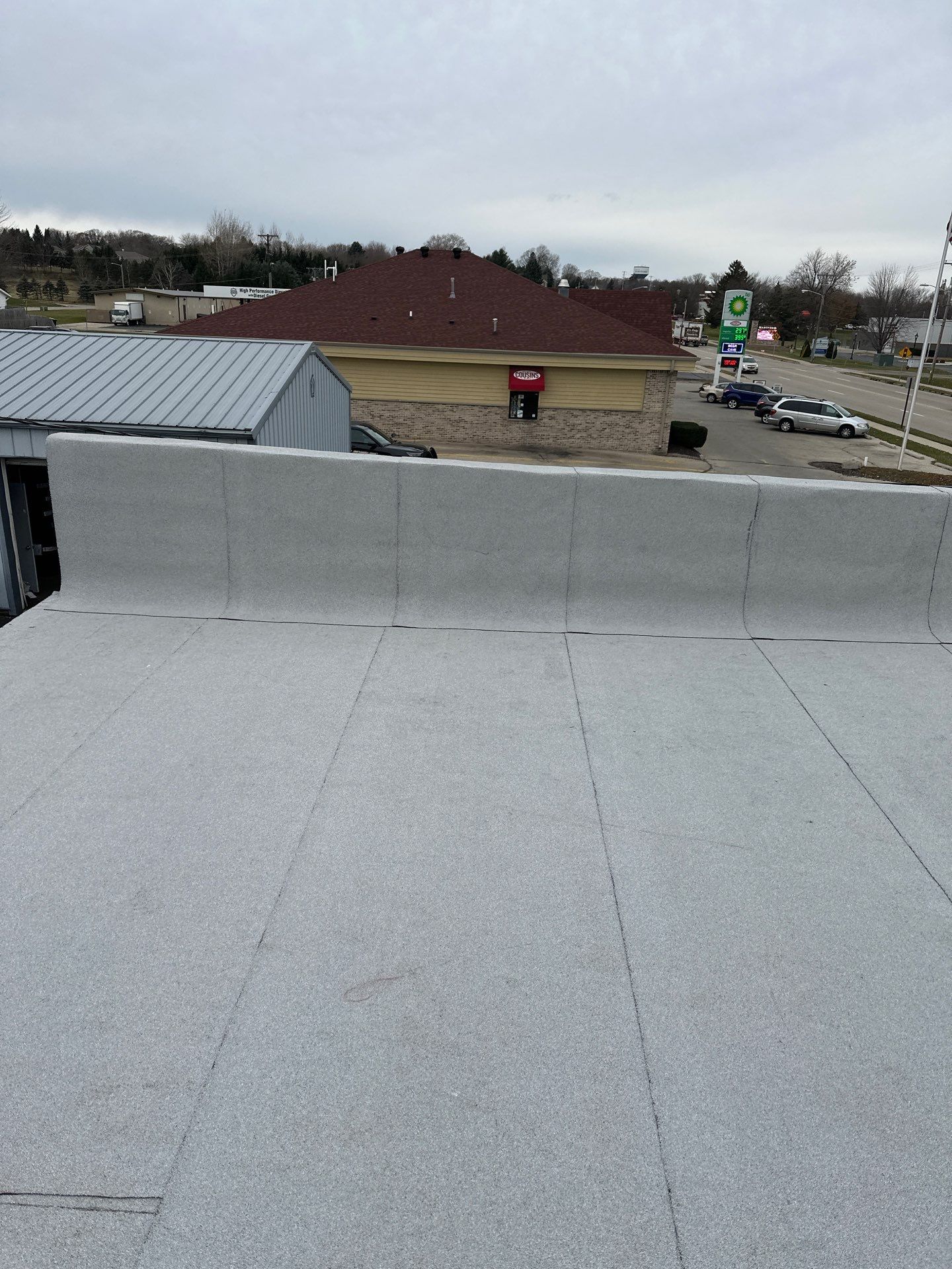 Commercial Roofing using Certainteed Flintastic Self Adhered by Stendahl Services