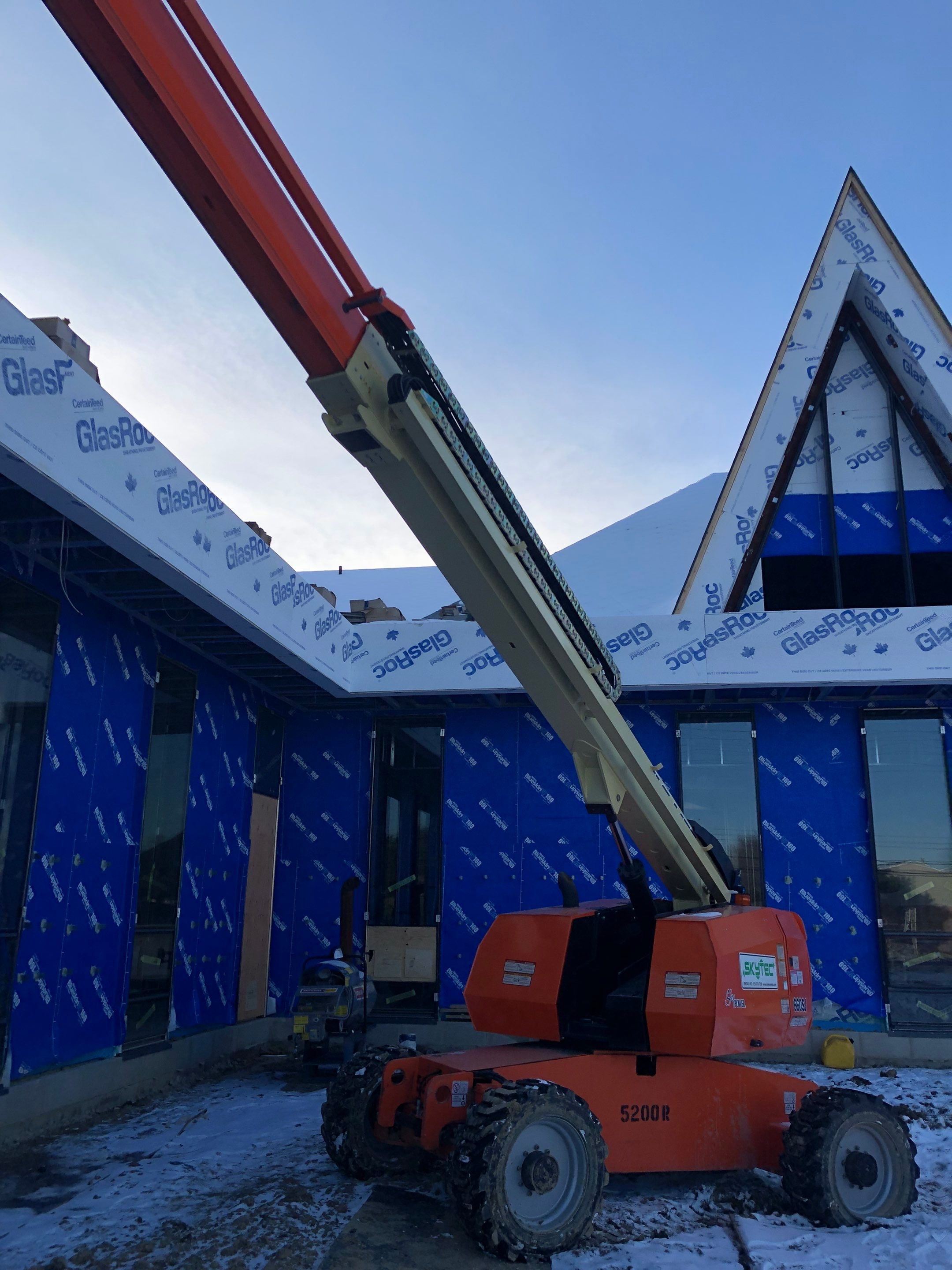 Commercial Roofing Installation using Diamond Tile Metal Shingles , Tpo Flat Roof by Jay Carter Roofing & Sheet Metal