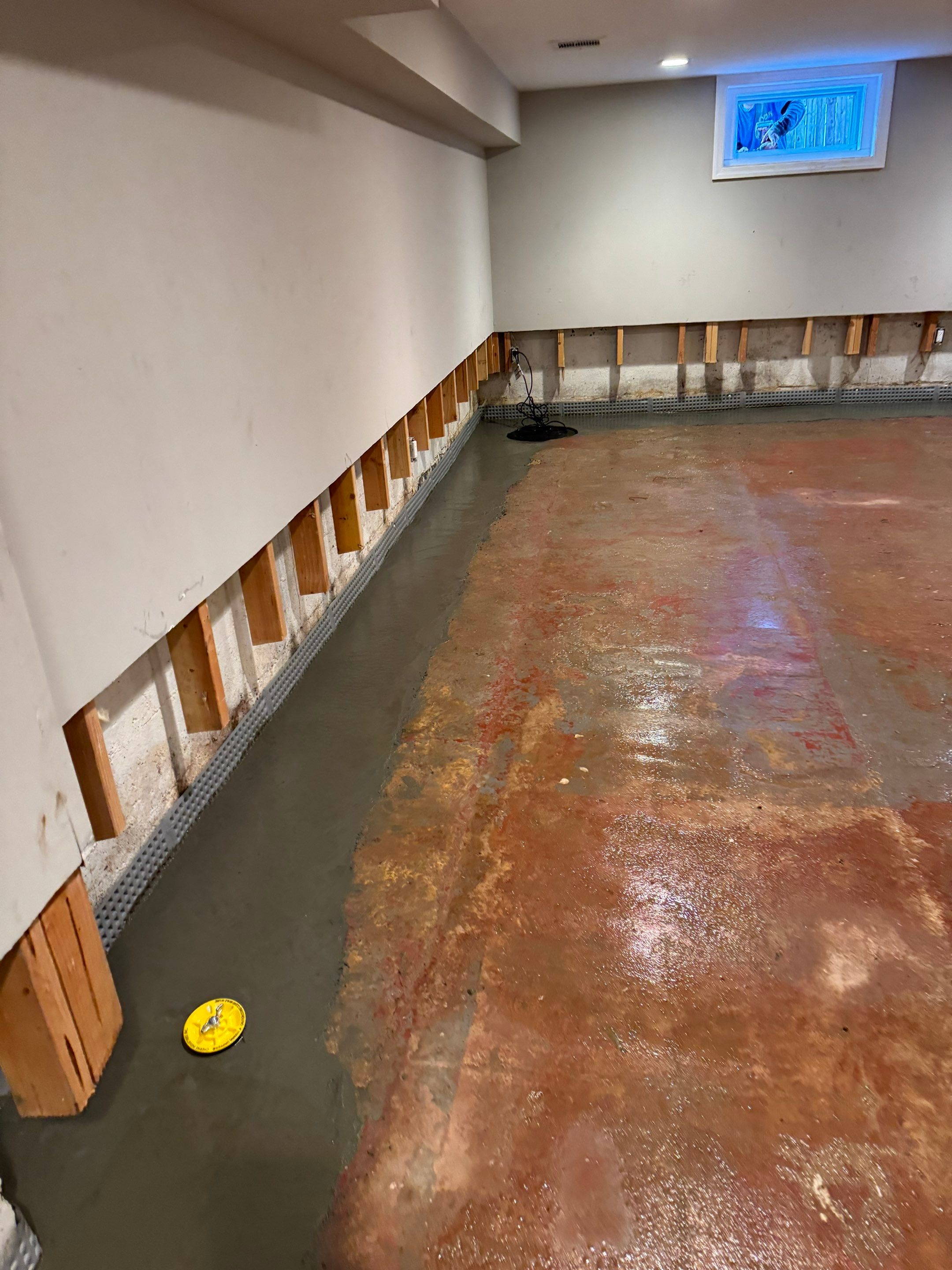 Interior French Drain Livingston NJ by Pure Service Pro, LLC 