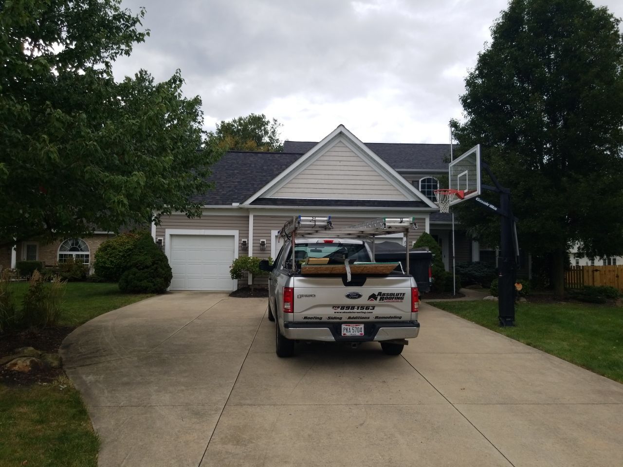 Residential Roofing Installation using Owens Corning Duration, Black Sable by Absolute Roofing and Construction
