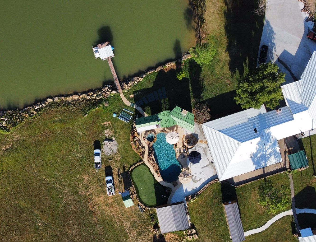 Roofing a Small Paradise by BANA Roofing and Solar Supply