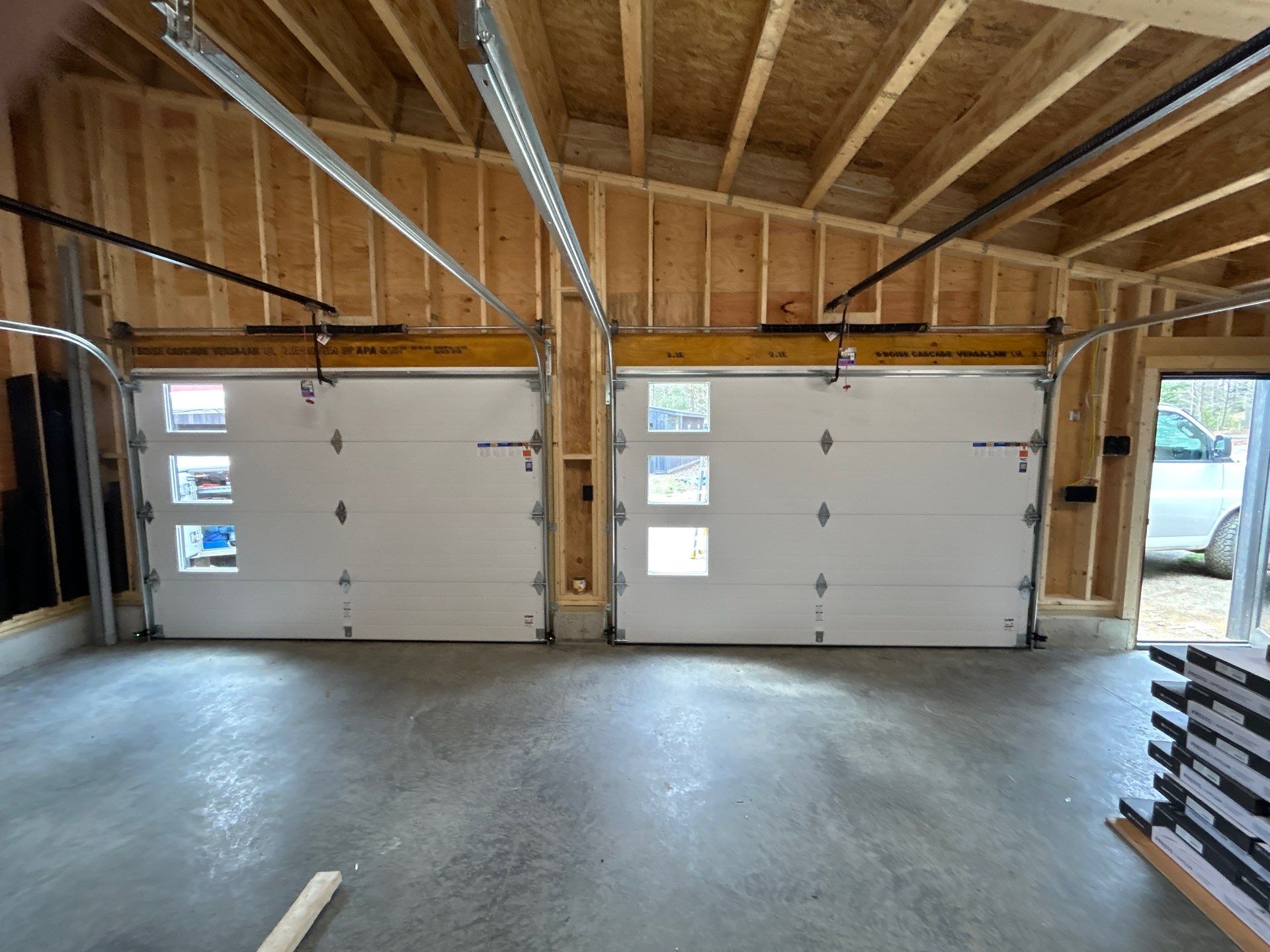 Installation of a Modern Steel Door by Keene Door