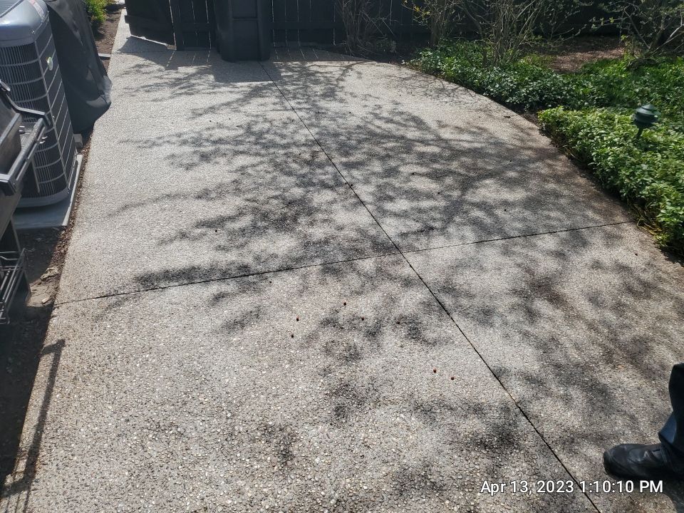 Northbrook, IL aggregate strip and re seal by Northern Power Washing LLC.
