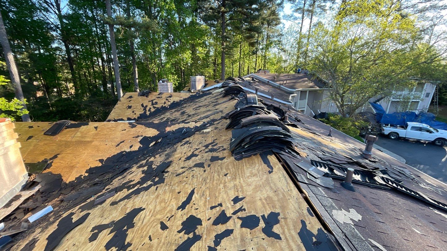 Commercial Roofing Installation using Owens Corning Autumn Brown by Inspector Roofing and Restoration