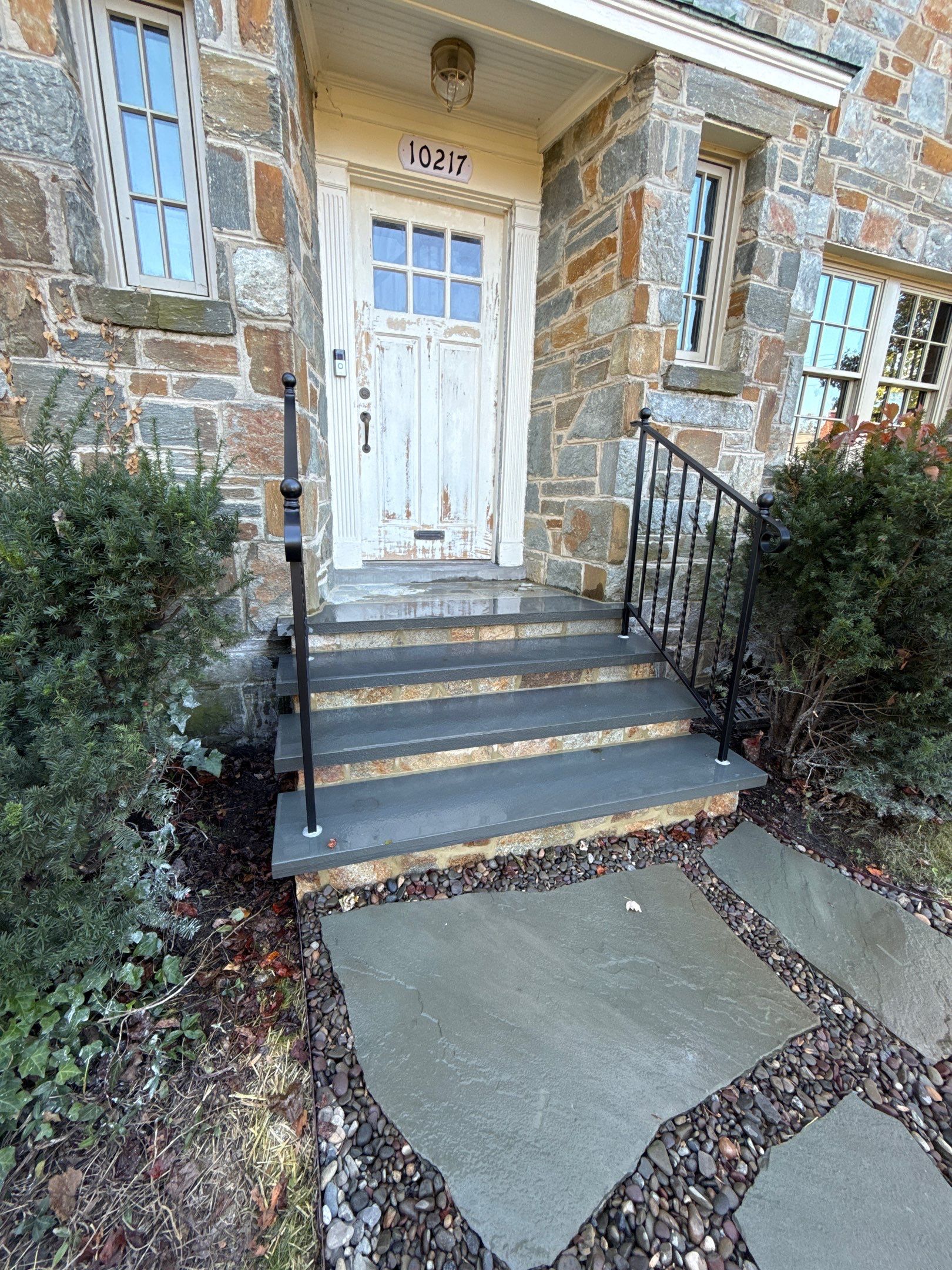 Custom Modern Interior Handrail – Minimalist Steel Design – Bethesda, MD by Capitol Iron Works
