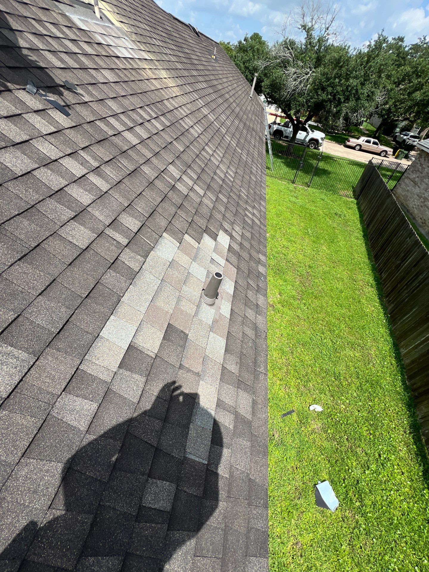 Hail Damage using Owen's Corning Duration (Lifetime) Shingles by Roof Repair Company