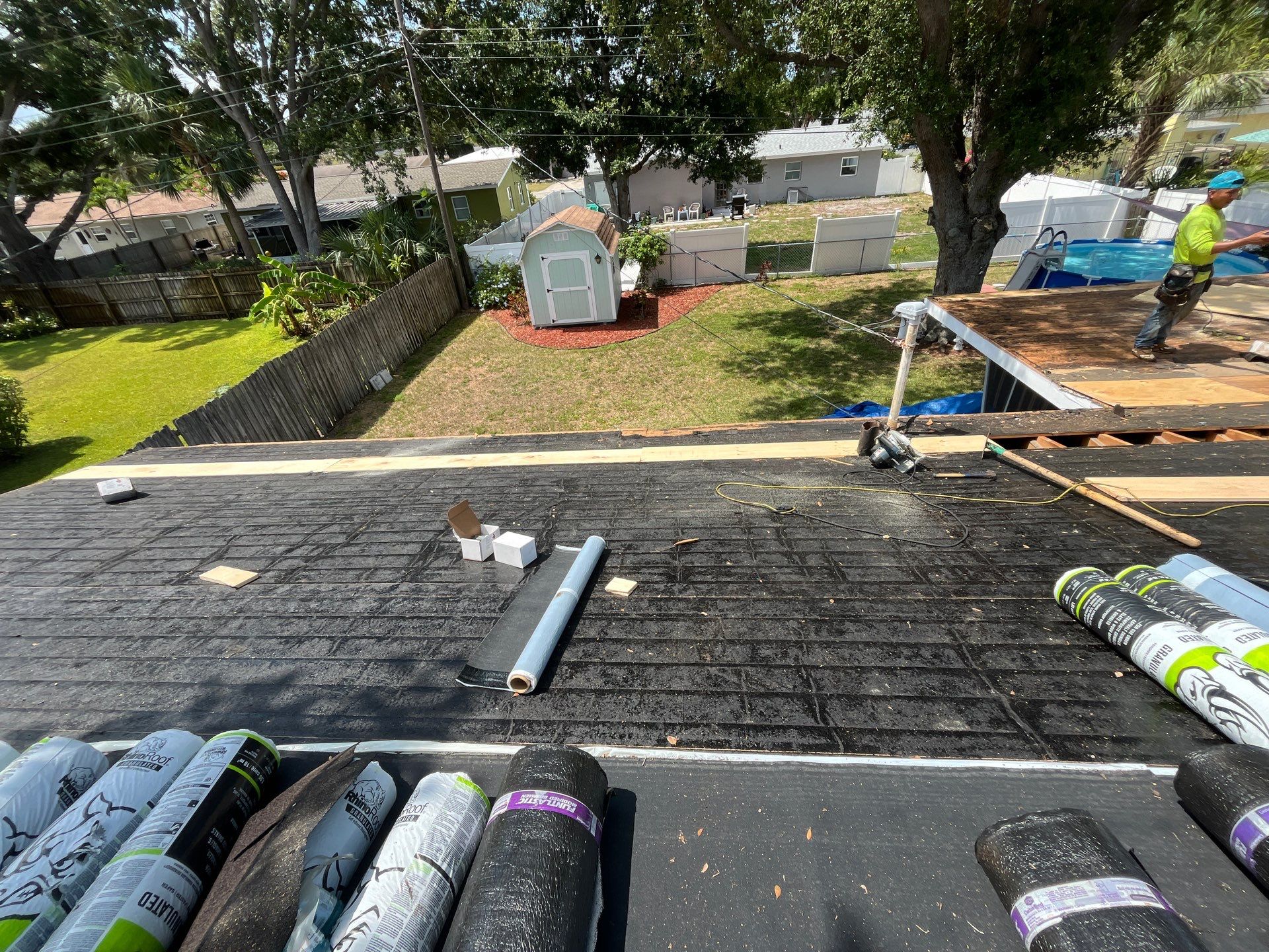 Project in St. Petersburg 33710 by Mitchell Roofing Company LLC 