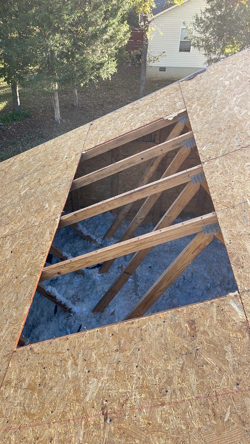 Roof replacement, siding, interior and gutter repair by hail damage by Just Brilliant Restoration JBR