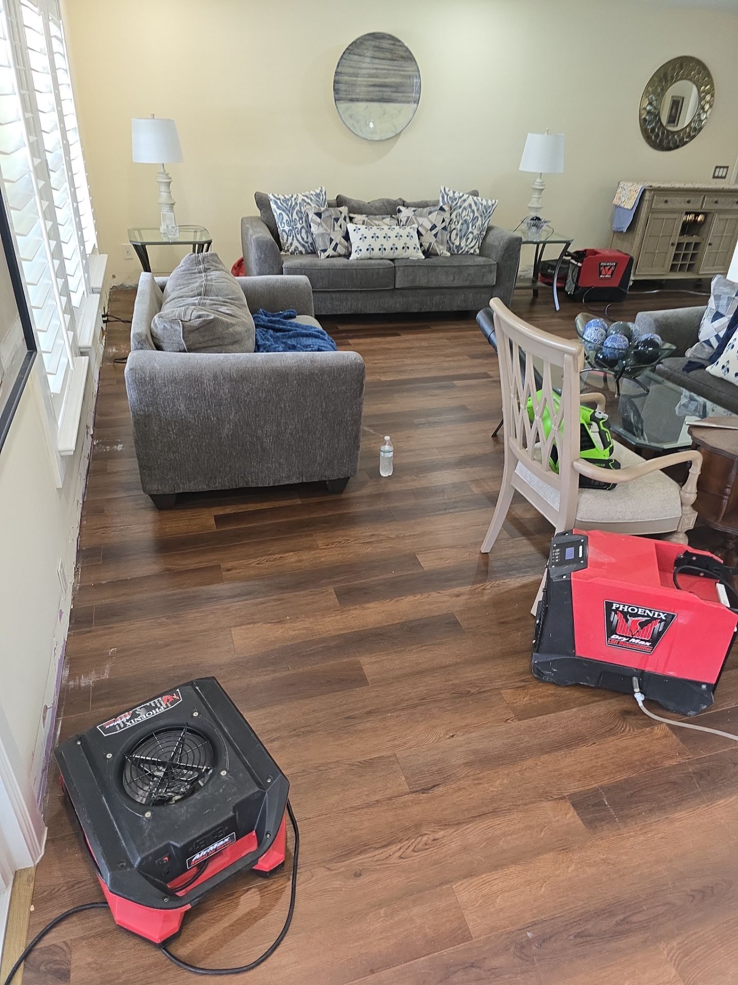 Emergency Water Extraction and Wood Floor Drying in Royal Palm Beach by SuperClean