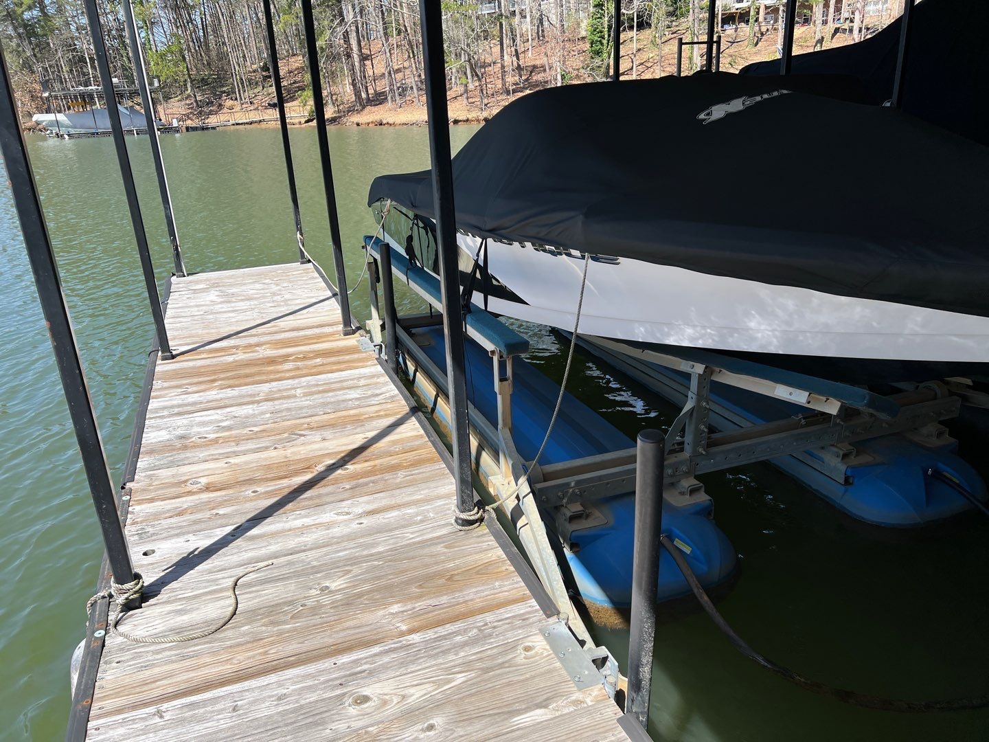 Dock using Wood Sealant by DuraSeal