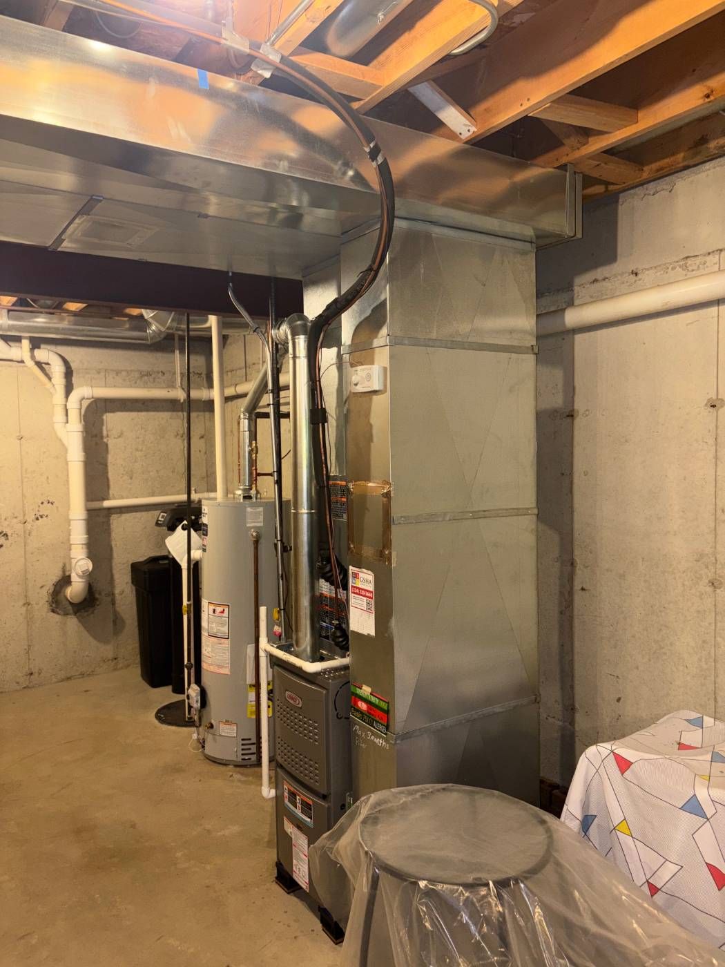 Lennox ML180E Furnace & ML13KC1 Air Conditioner Installation – Batavia, IL | GSHA Services, LTD by GSHA Services LTD
