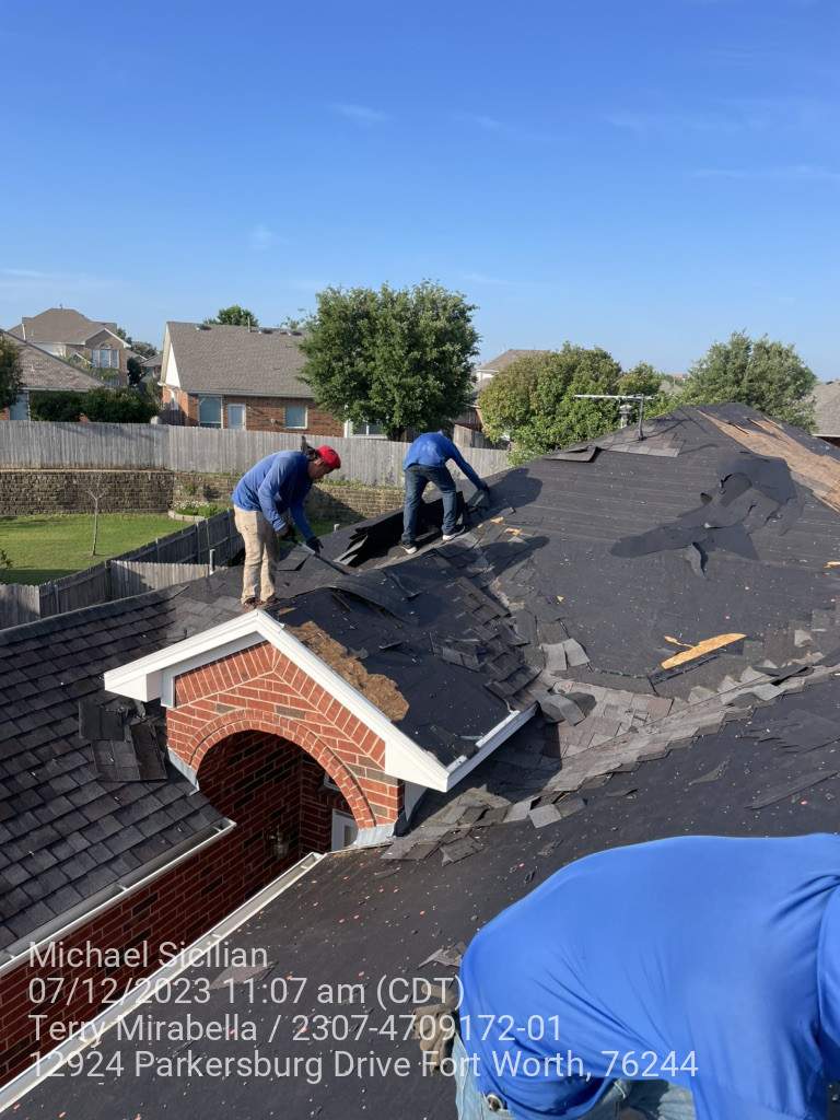 Project in Fort Worth by Zeus Exteriors