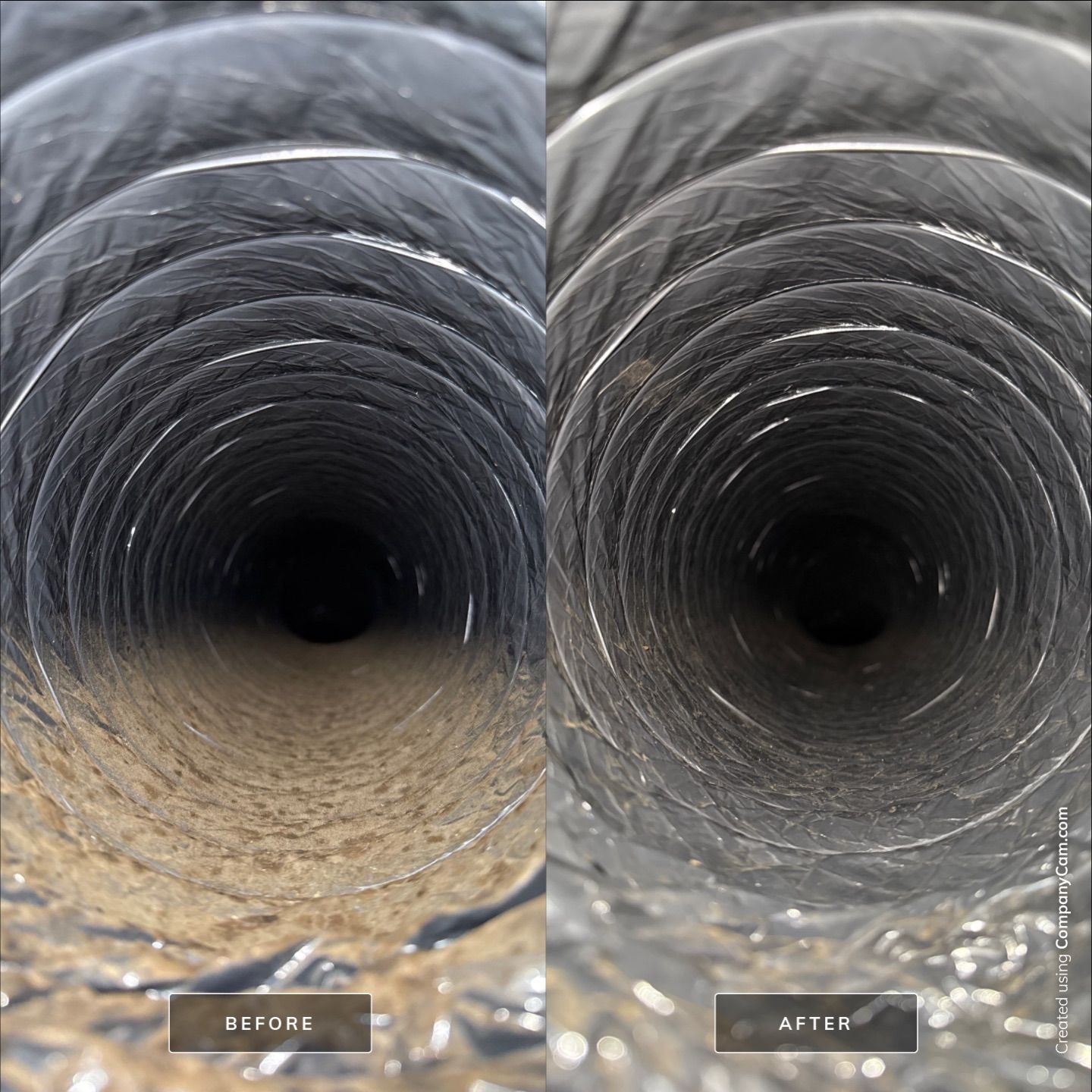 Project in Columbus by Duct Cleaning Solutions 